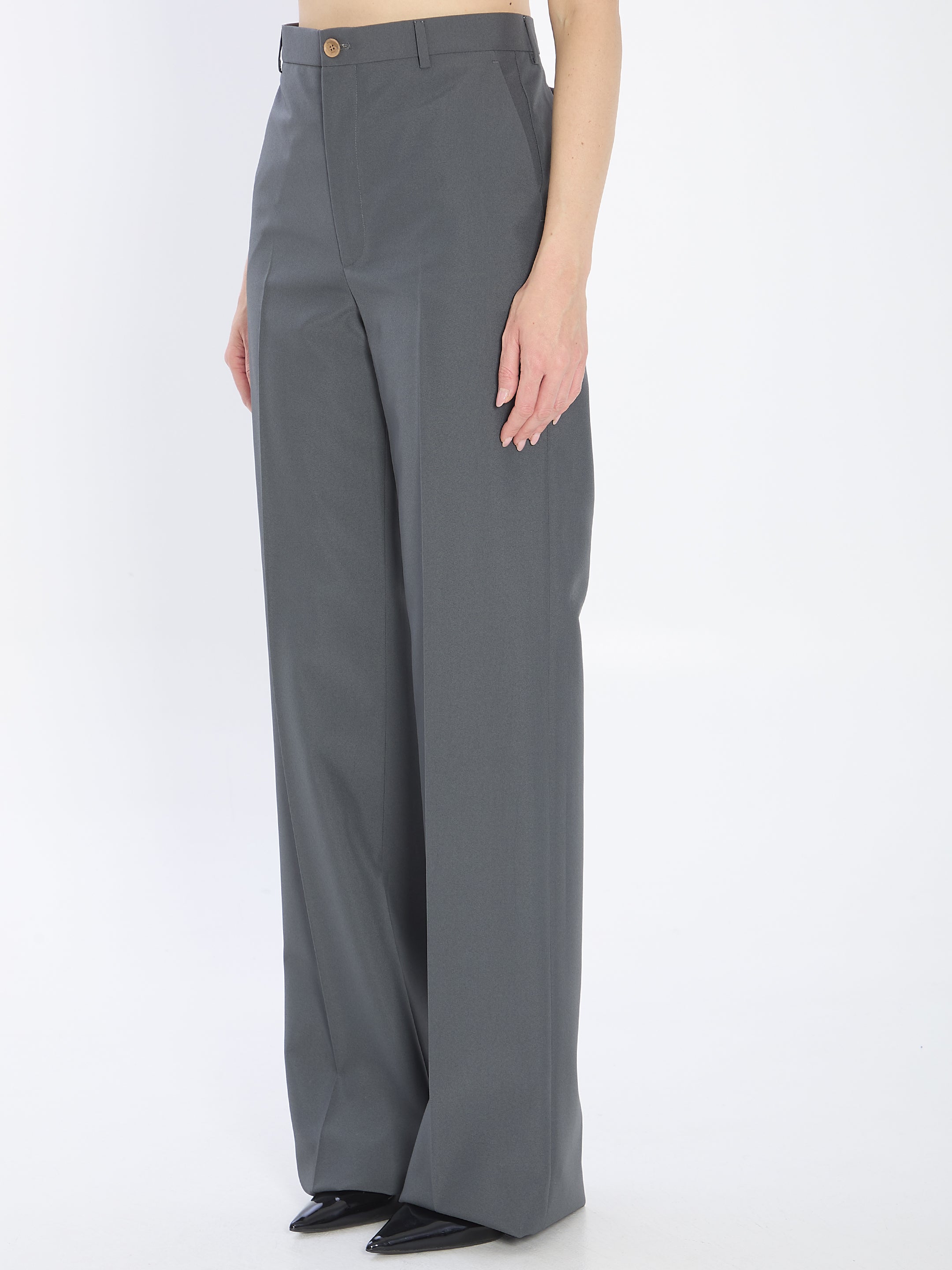 GUCCI Technical Panama Trousers - Regular Fit