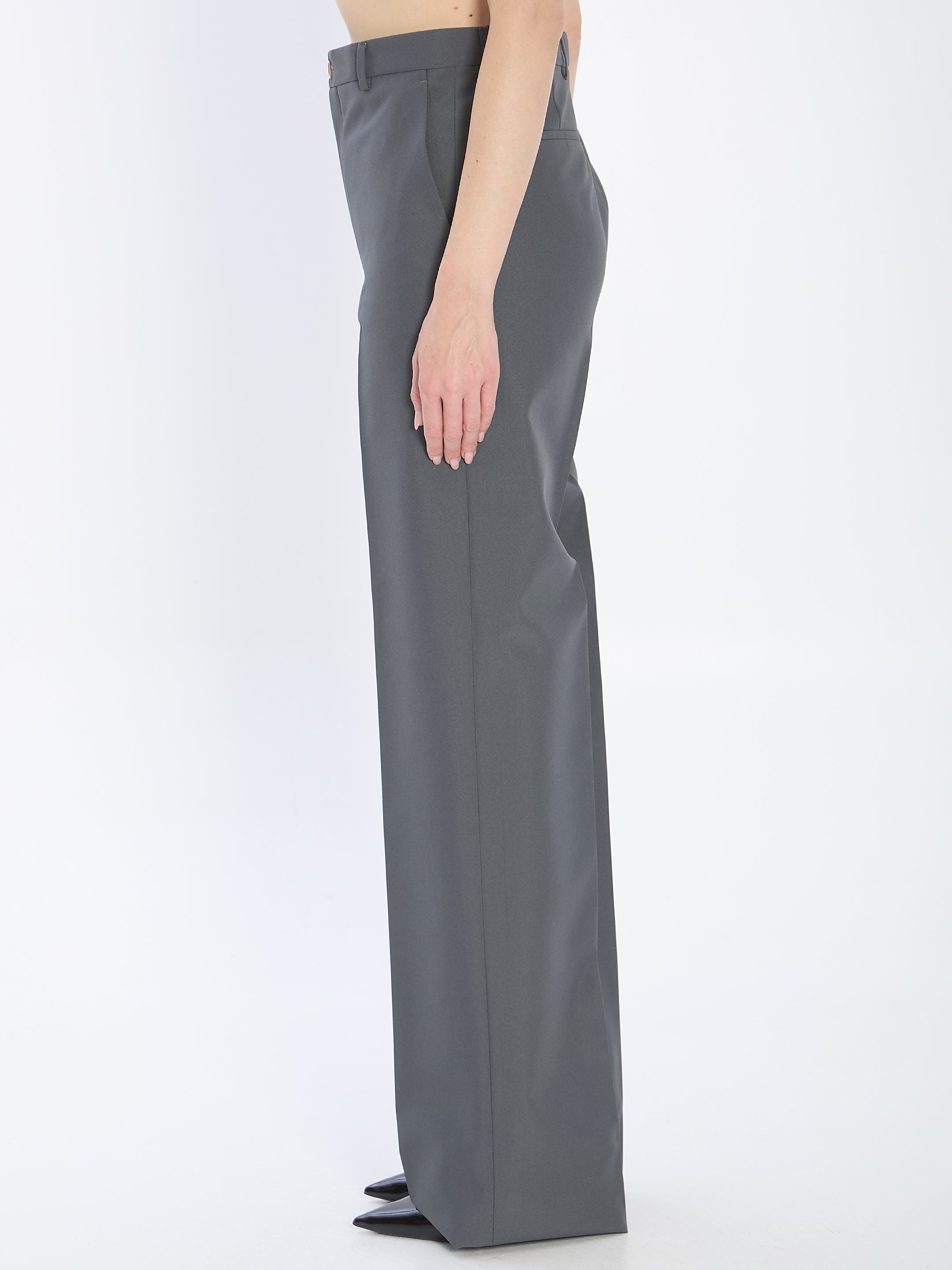 GUCCI Technical Panama Trousers - Regular Fit