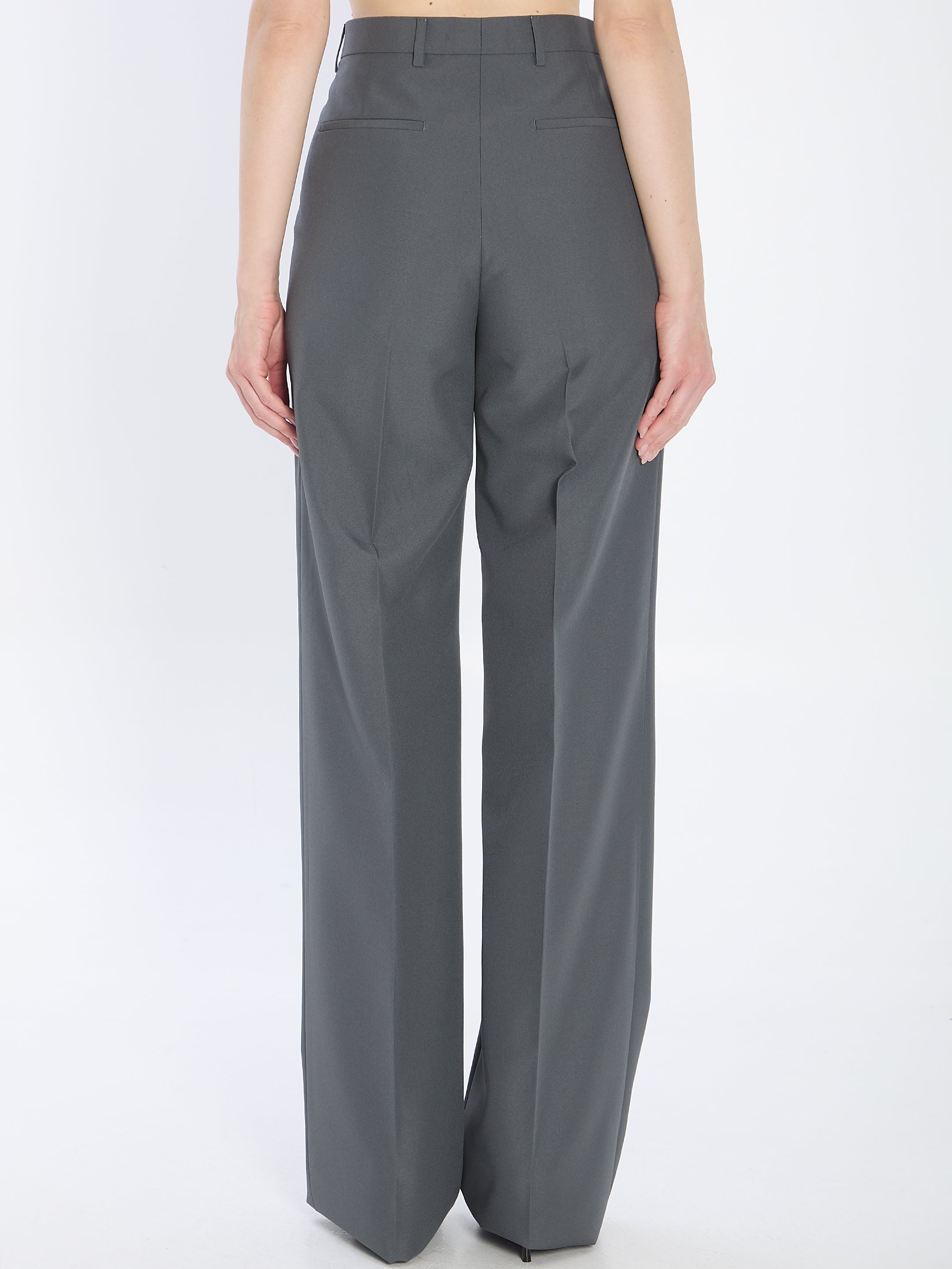 GUCCI Technical Panama Trousers - Regular Fit