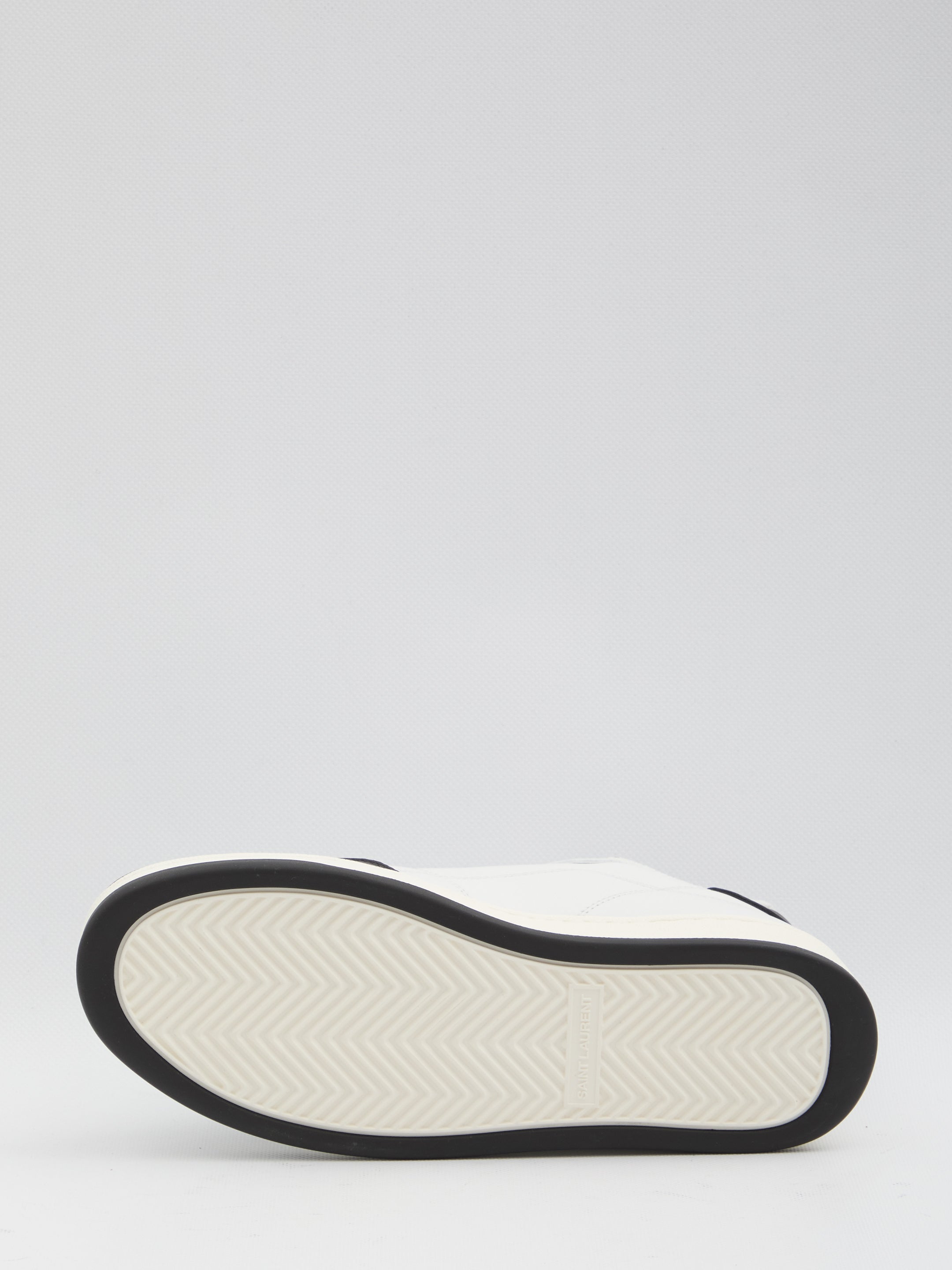 SAINT LAURENT Classic Leather Sneakers for Men - FW25