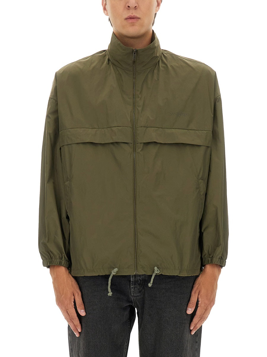 SAINT LAURENT Men's Polyester Windbreaker Jacket