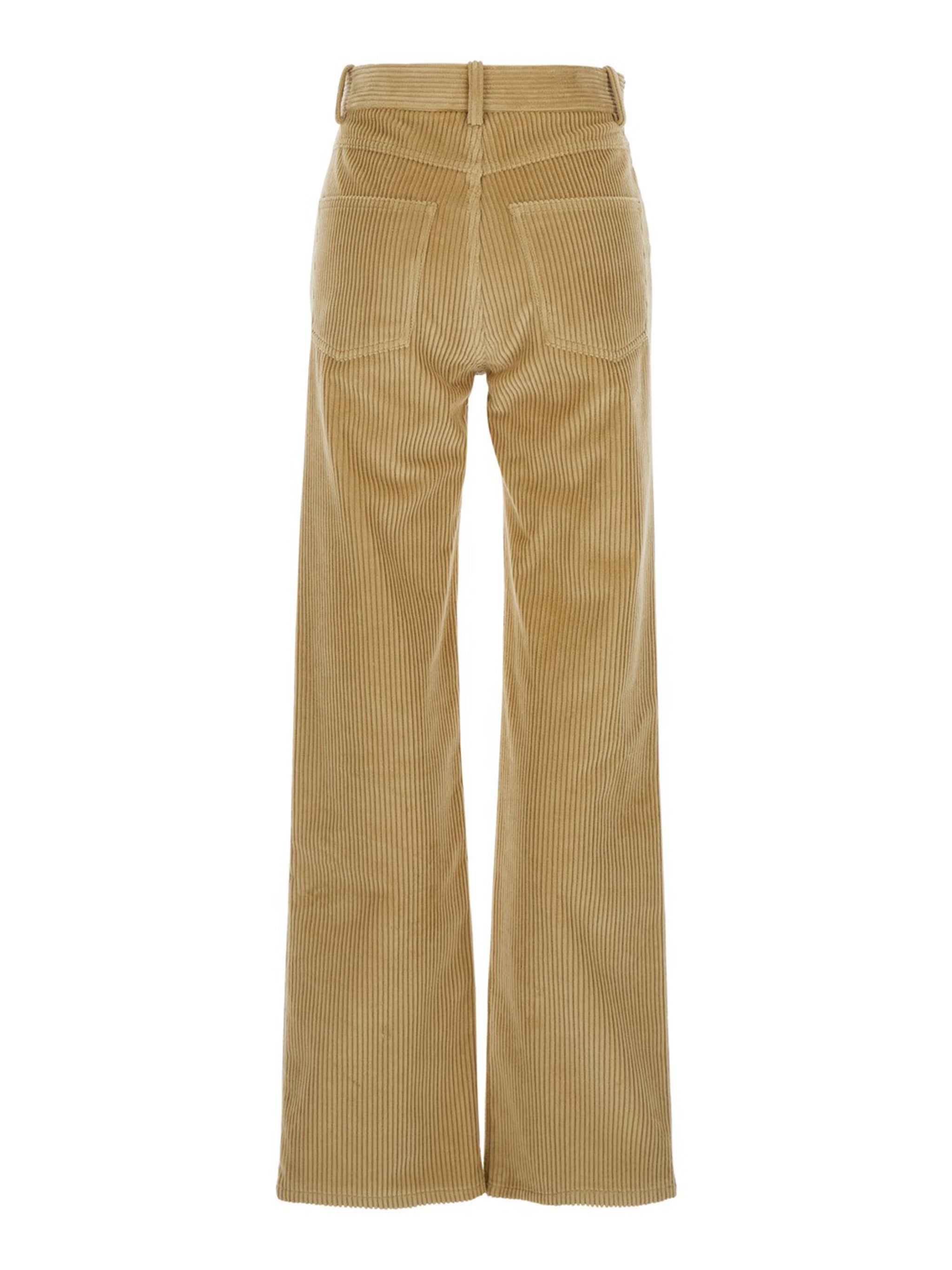 BOTTEGA VENETA Straight Leg Corduroy Trousers for Women