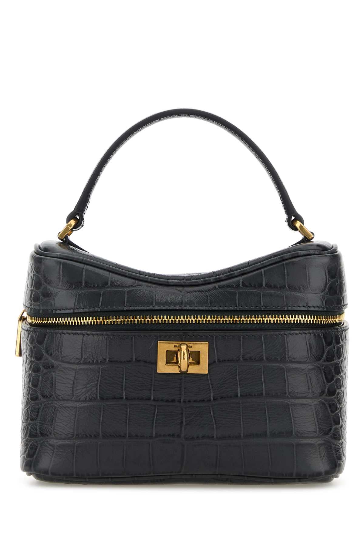 BALENCIAGA Leather Rodeo Handbag