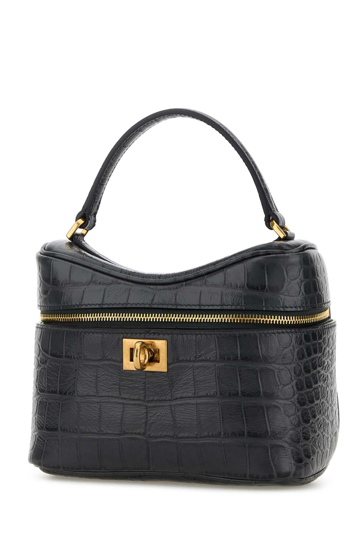 BALENCIAGA Leather Rodeo Handbag