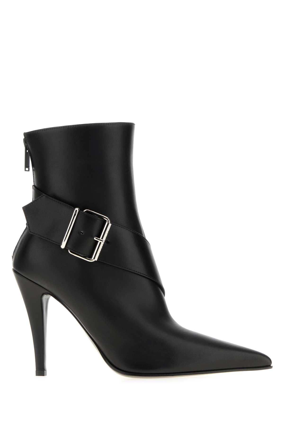 ALEXANDER MCQUEEN Women’s Leather Ankle Boots