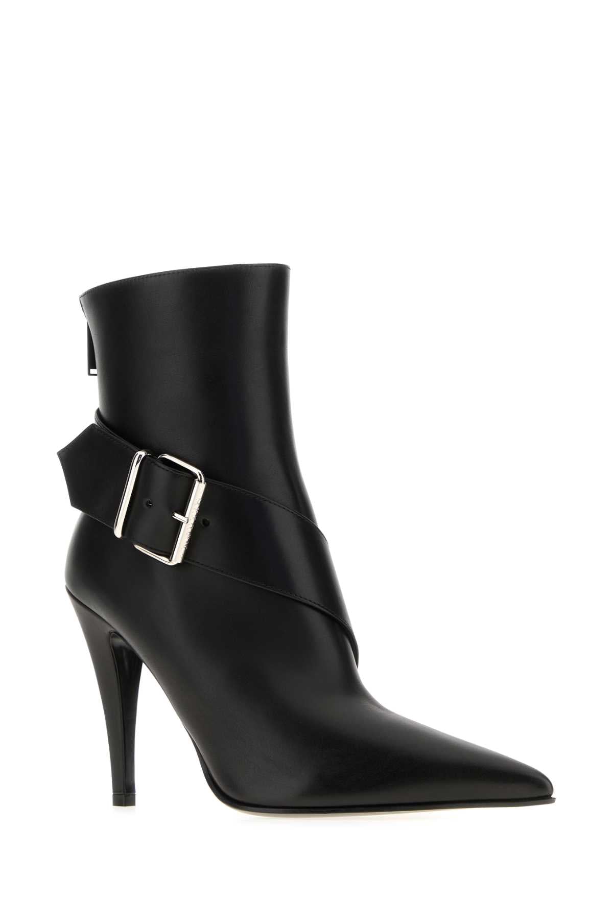 ALEXANDER MCQUEEN Heron Buckle Boots for Women - FW25 Collection