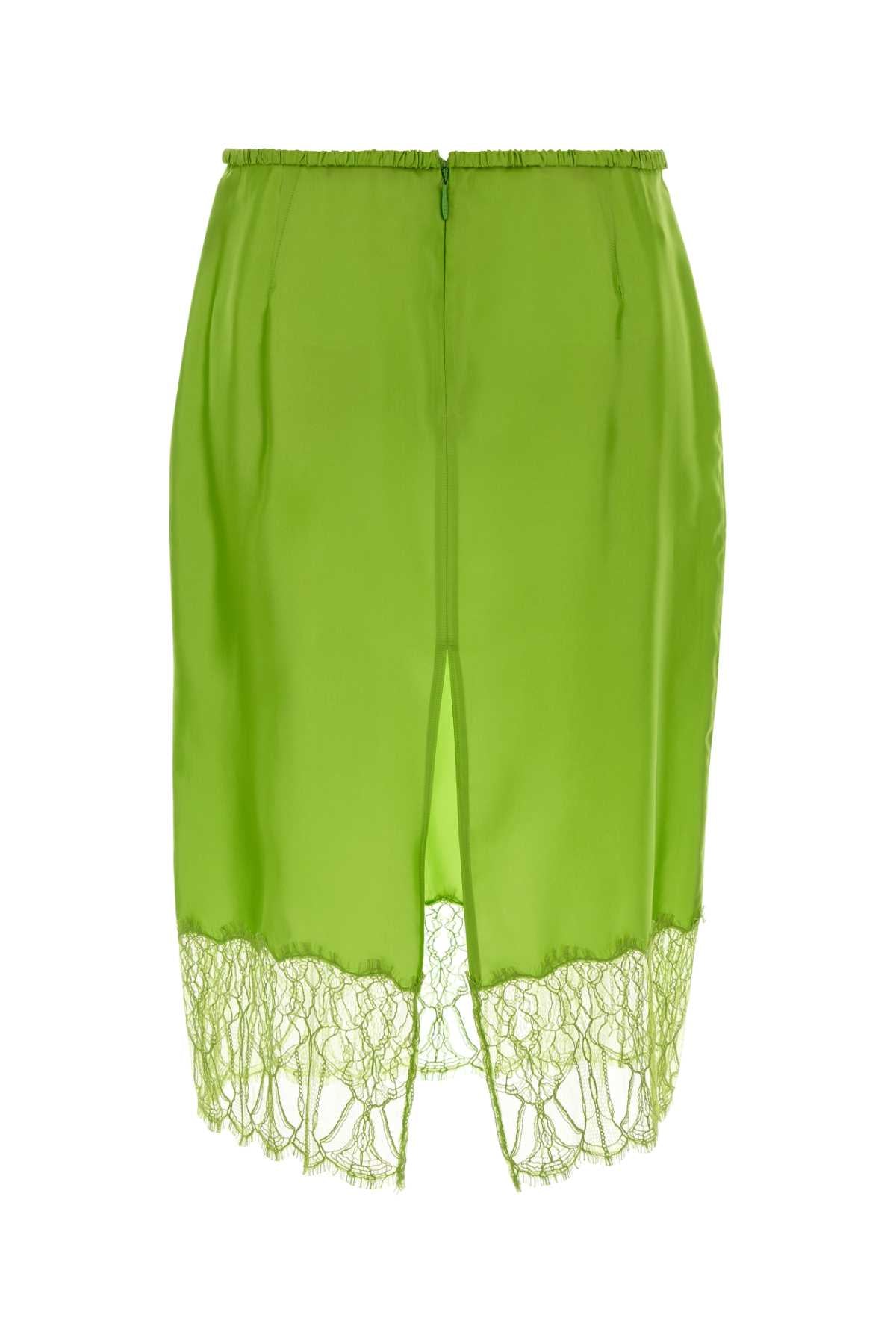 GUCCI Satin Mini Skirt