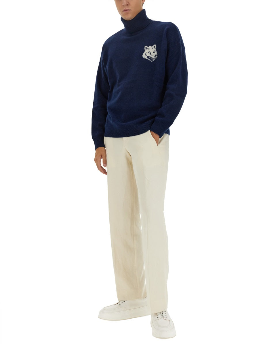 MAISON KITSUNÉ Fox Head T-Shirt