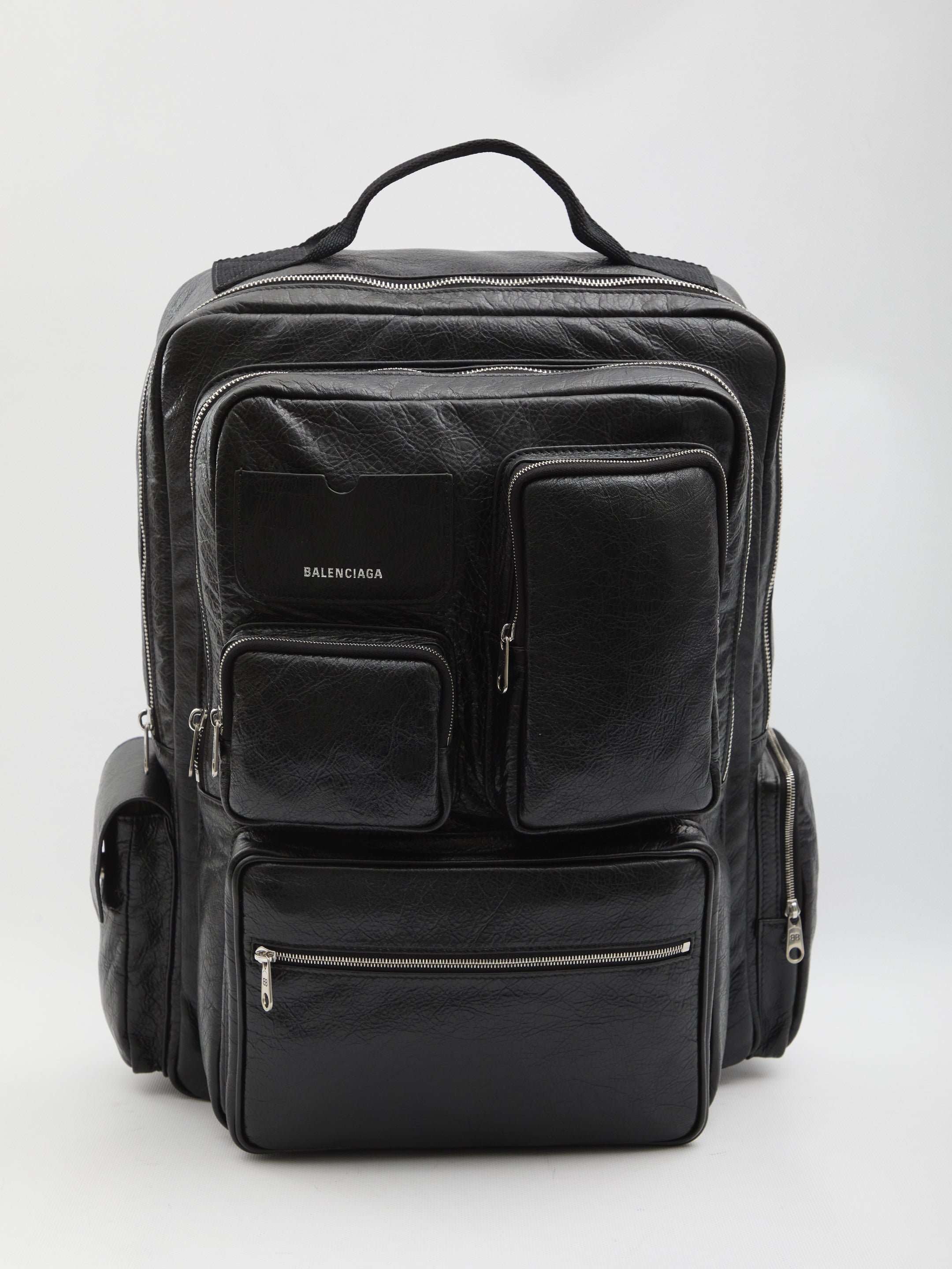 BALENCIAGA Superbusy Backpack - 32.8 X 39.8 X 23.1 CM