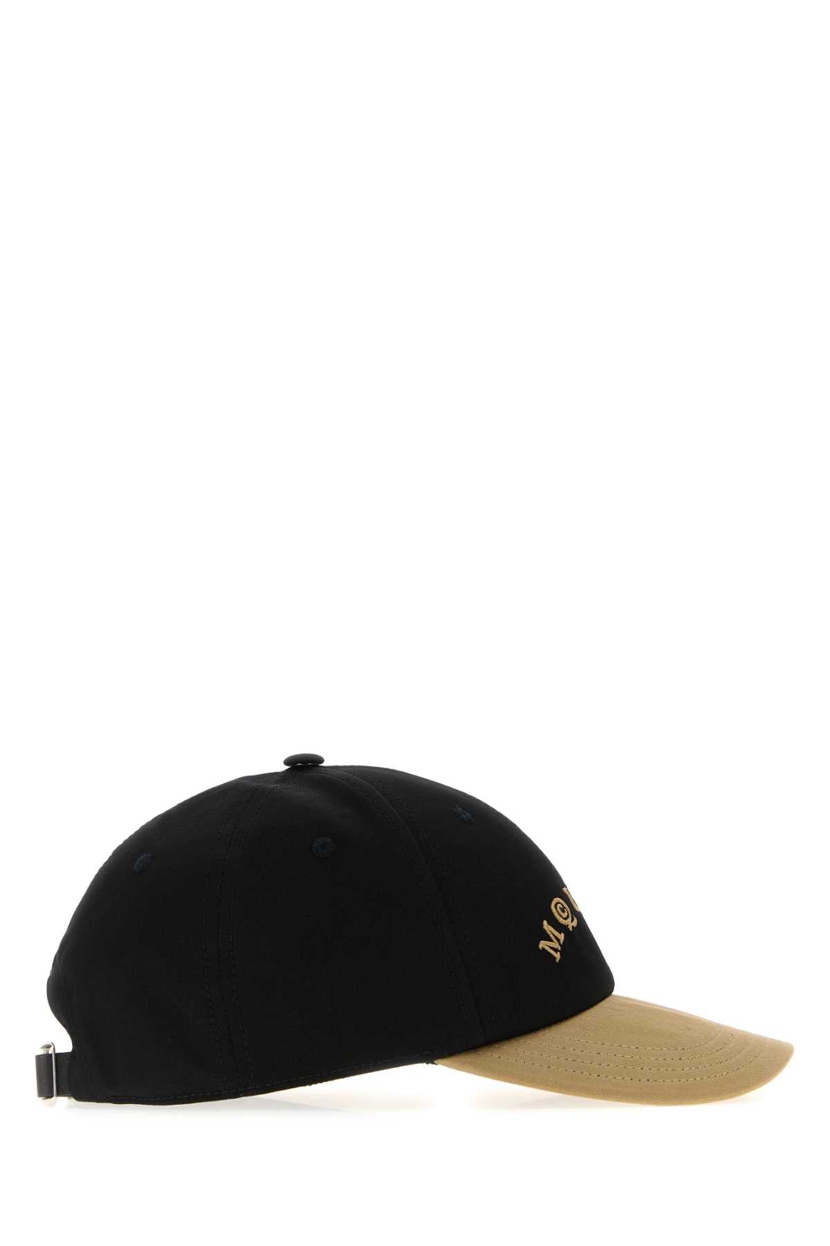 ALEXANDER MCQUEEN Two-Tone Cotton Baseball Cap for Men