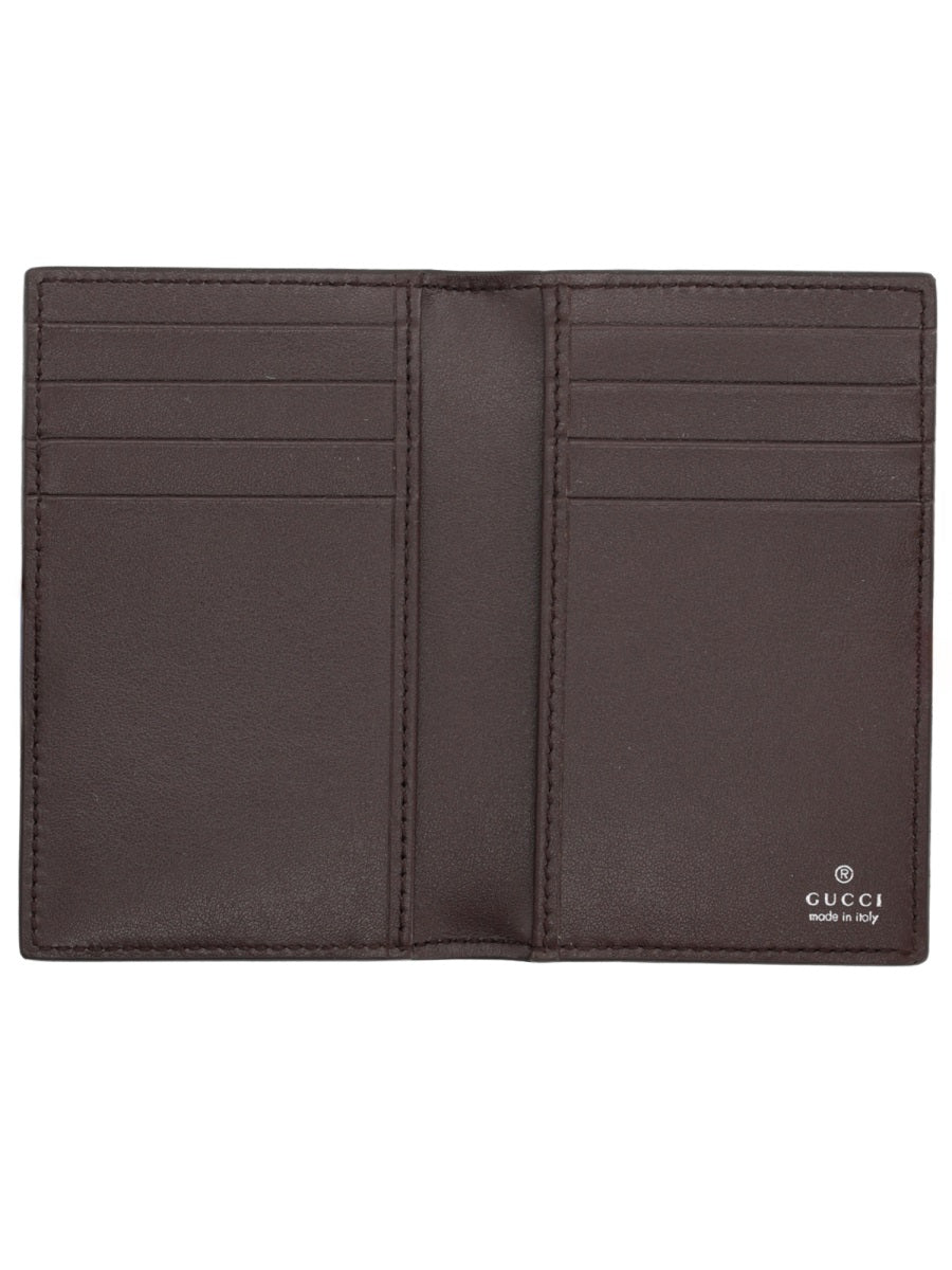 GUCCI Men's Leather Long Card Holder - Mini Design