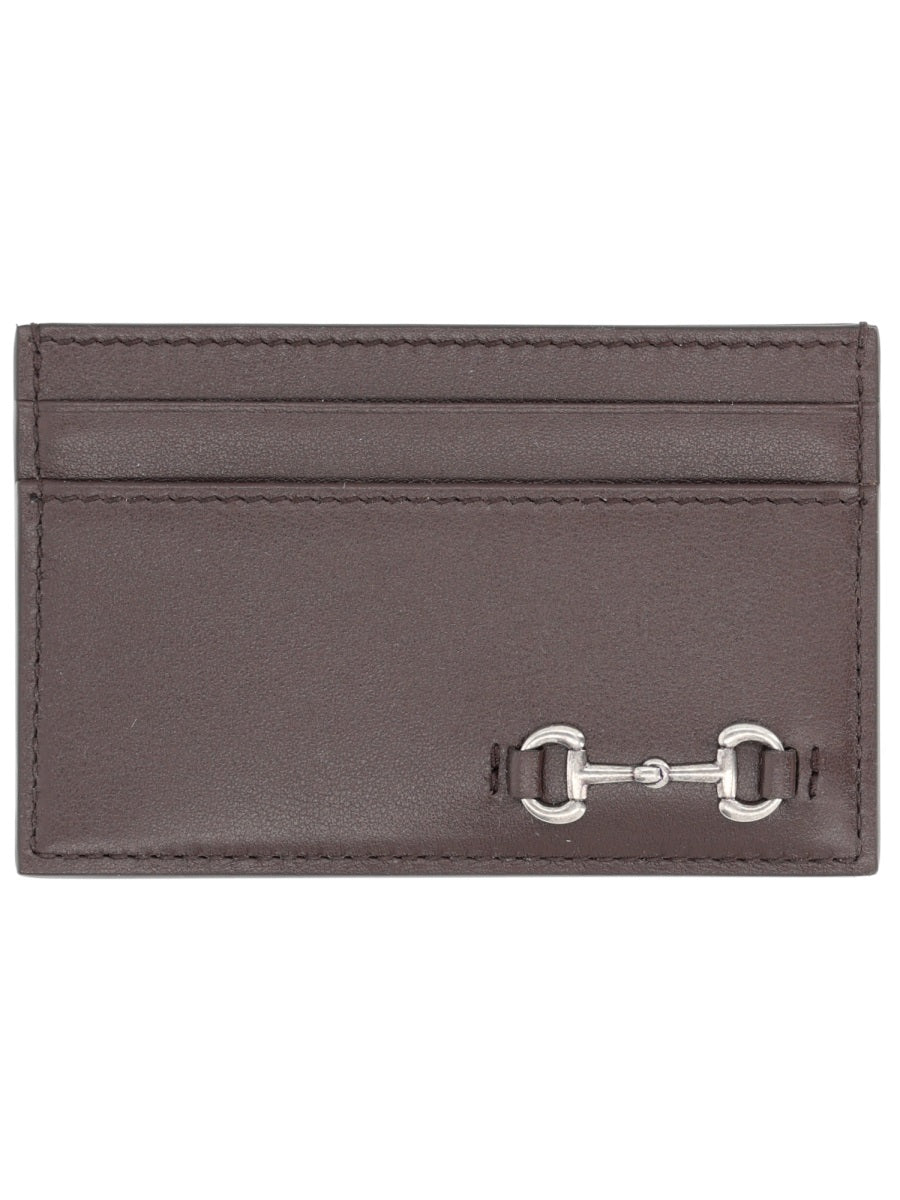 GUCCI Luxury Leather Card Holder - Mini Style