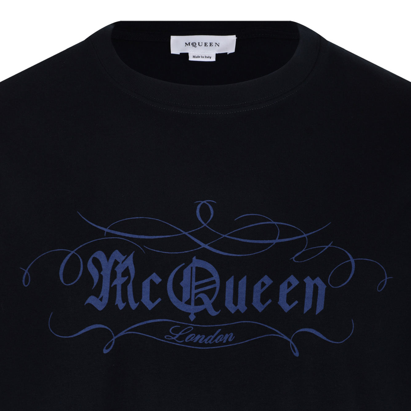 ALEXANDER MCQUEEN Men's Cotton Guardsman Tee - Classic Fit
