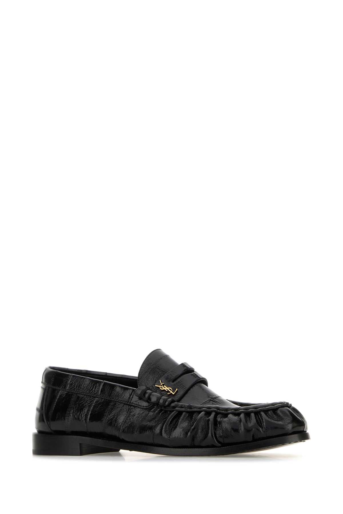 SAINT LAURENT Elegant Leather Loafers for Women - Fall/Winter 2025