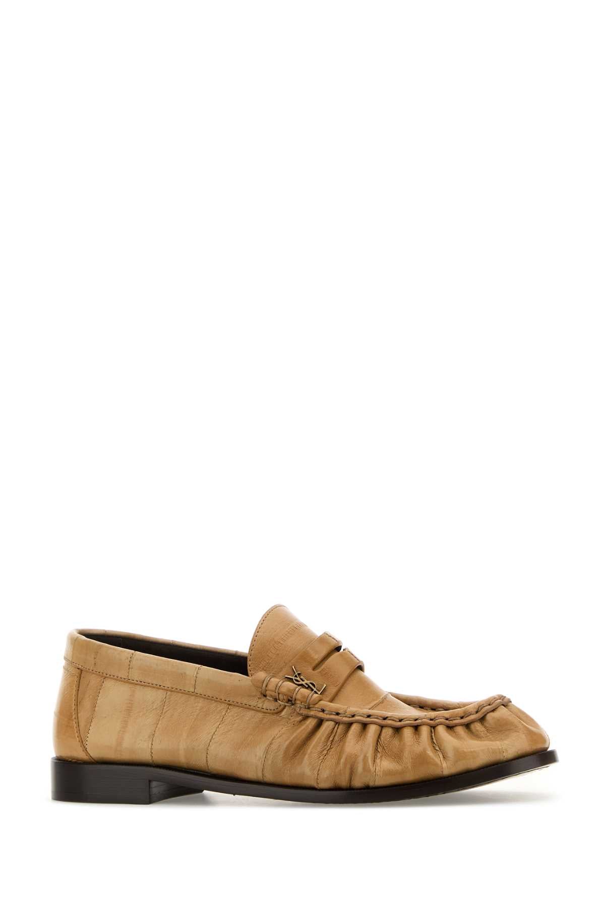 SAINT LAURENT Elegant Leather Loafers for Women