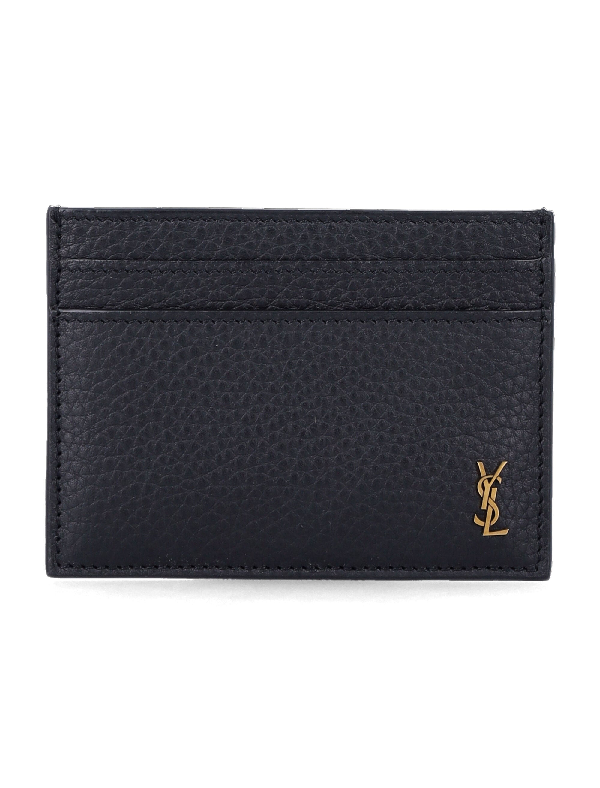 SAINT LAURENT Mini Cassandre Card Case