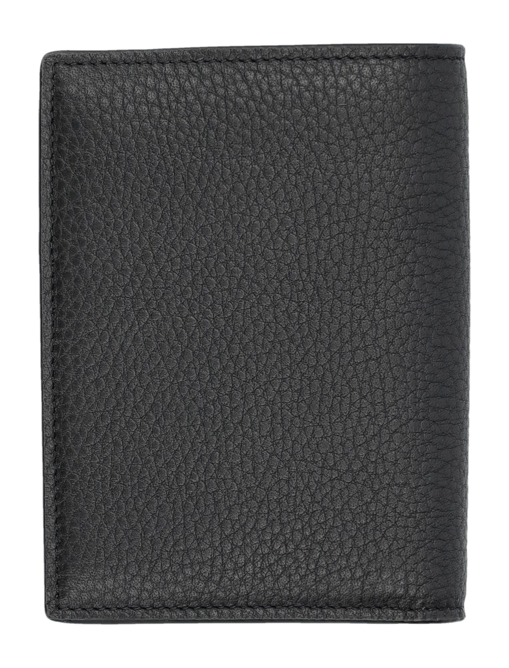 SAINT LAURENT Mini Cassandre Credit Card Wallet