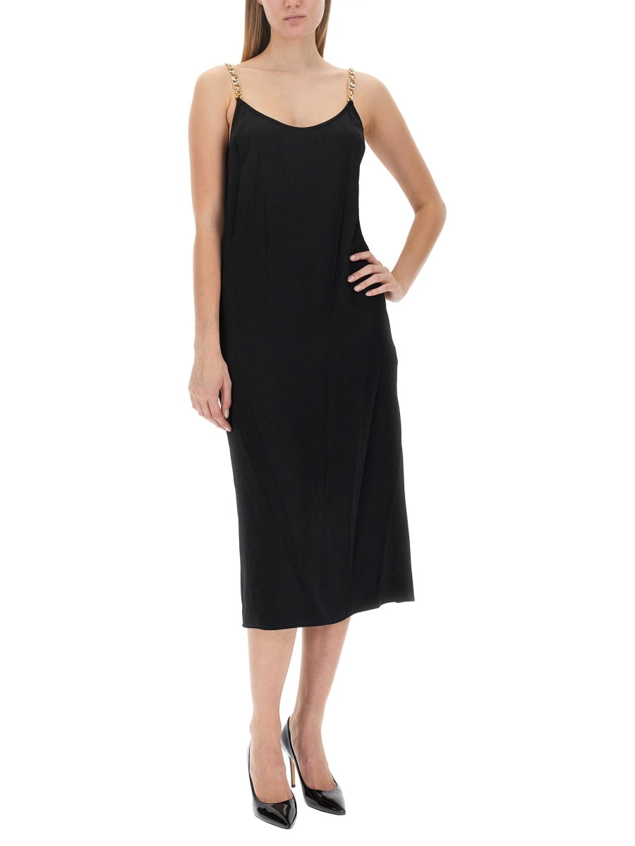 MICHAEL BY MICHAEL KORS Dress with Logo Straps - Size S