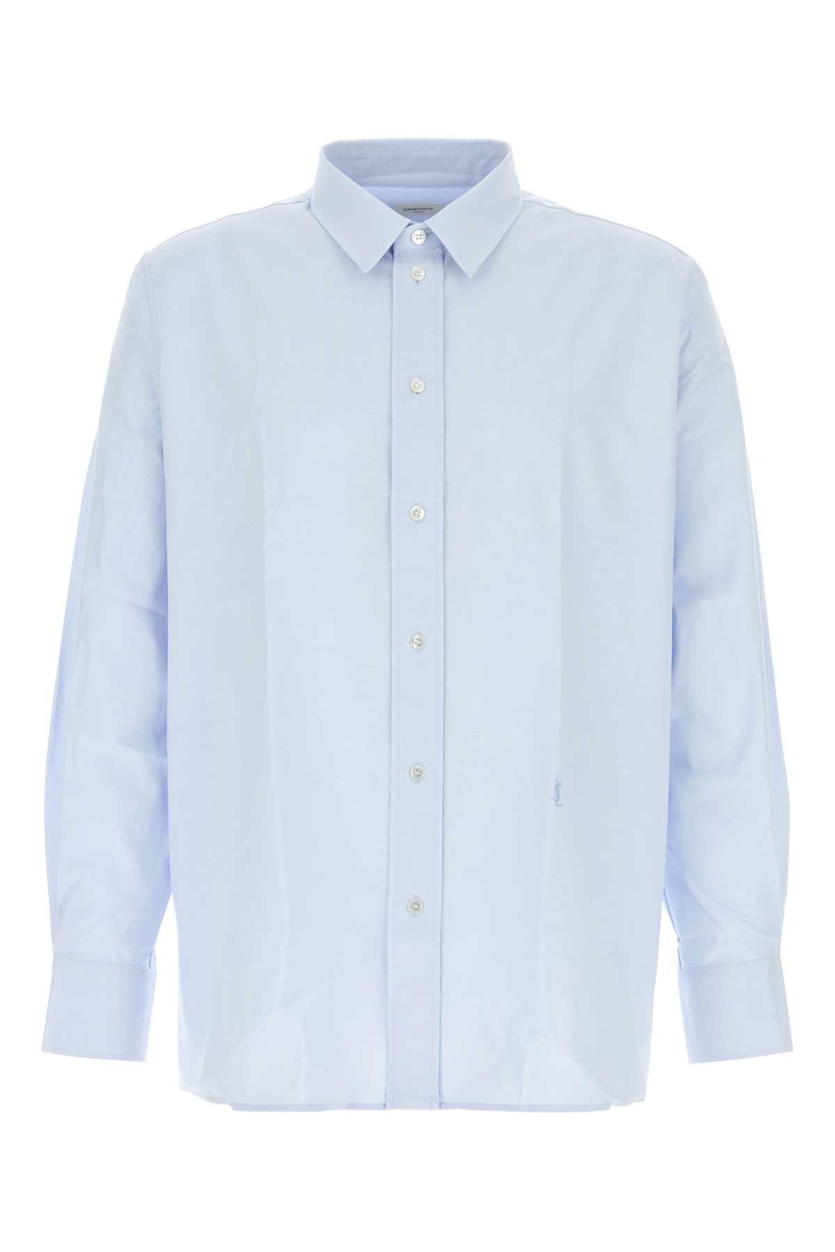 SAINT LAURENT Light Oxford Shirt - Modern Fit
