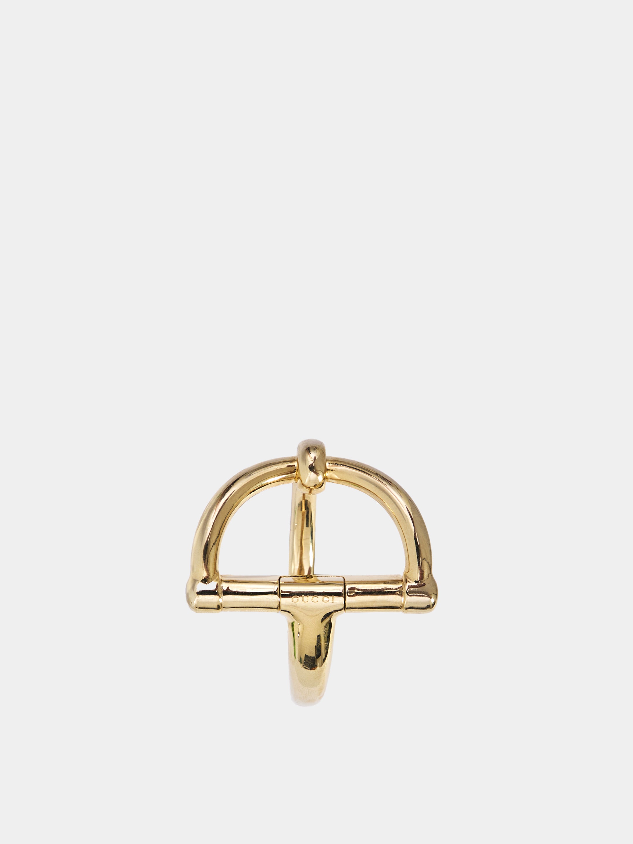 GUCCI Gold Bracelet with Half Bit Design
