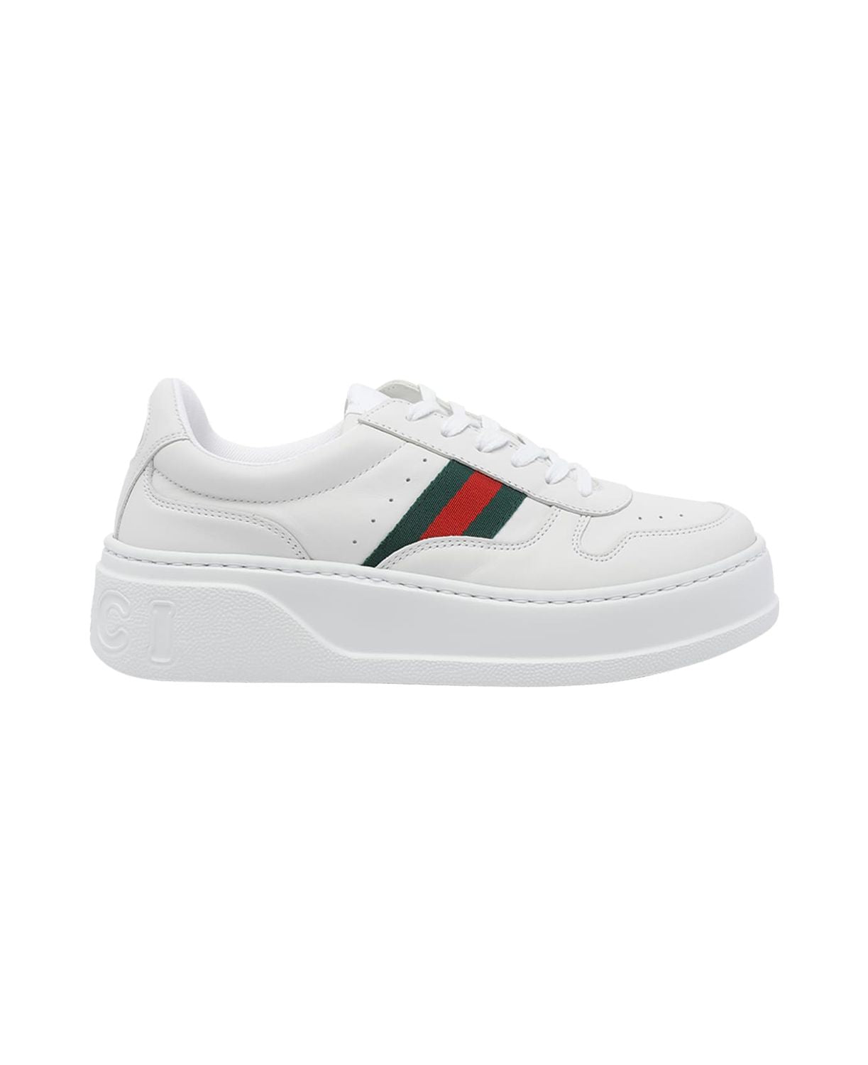 GUCCI Platform Lace-Up Sneakers for Women