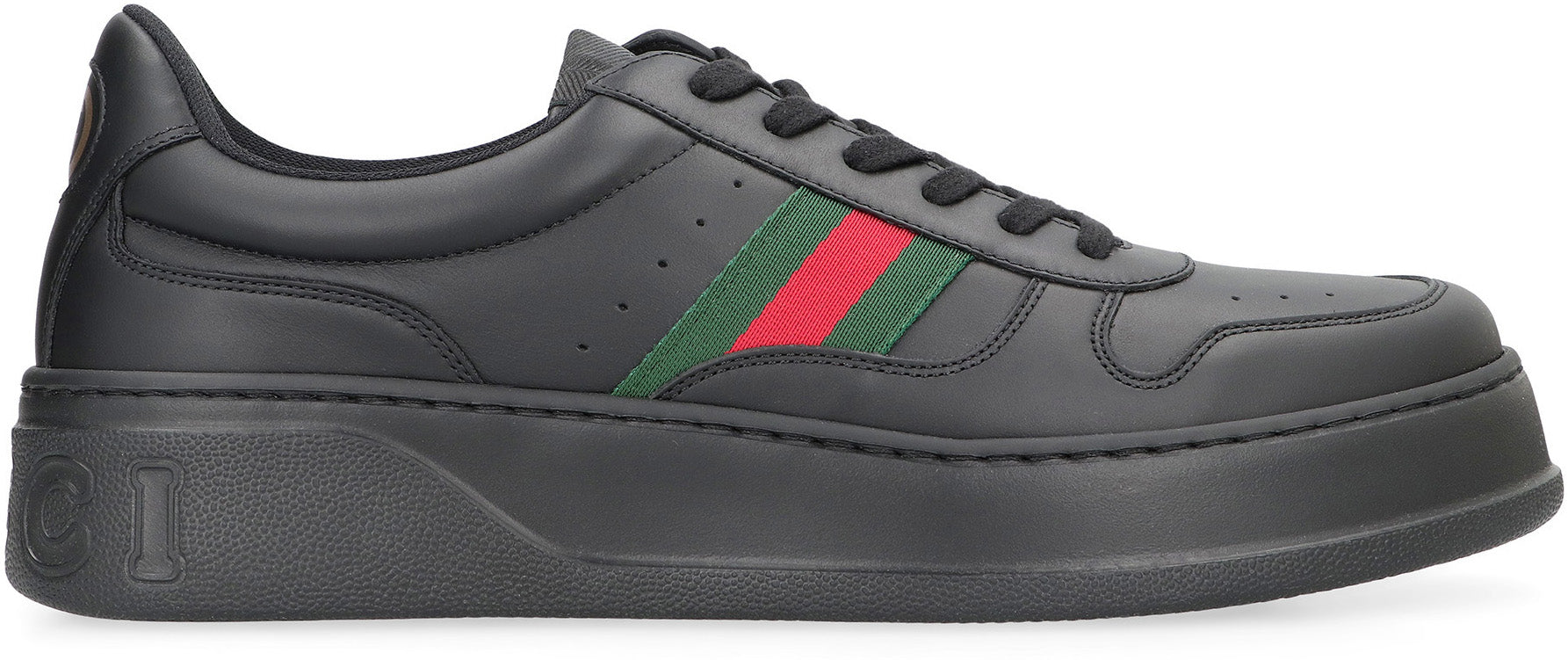 GUCCI Low-Top Retro Leather Sneakers for Men