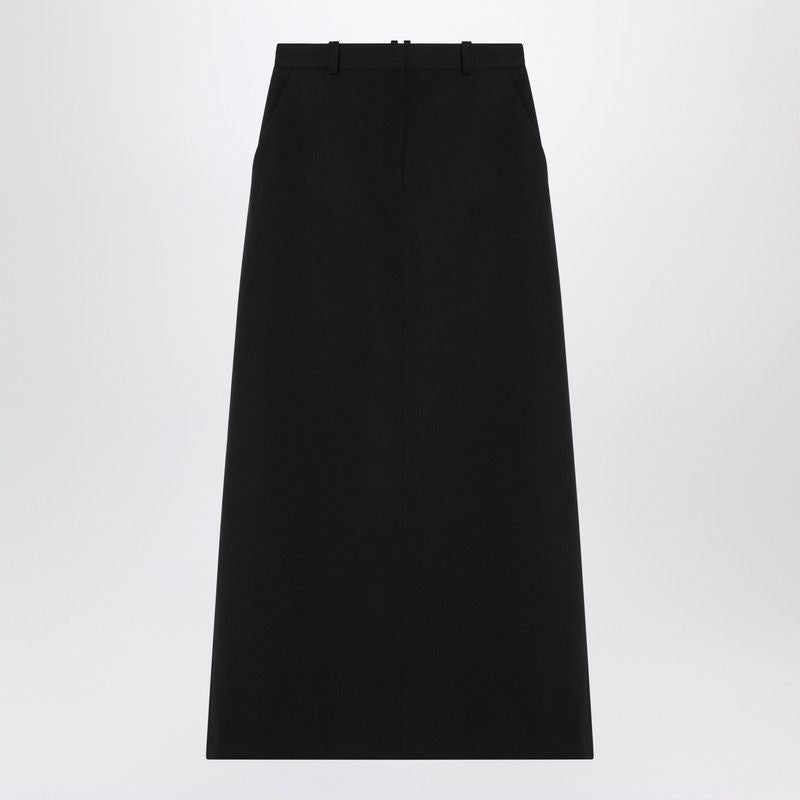THE ROW Wool Long Roux Skirt