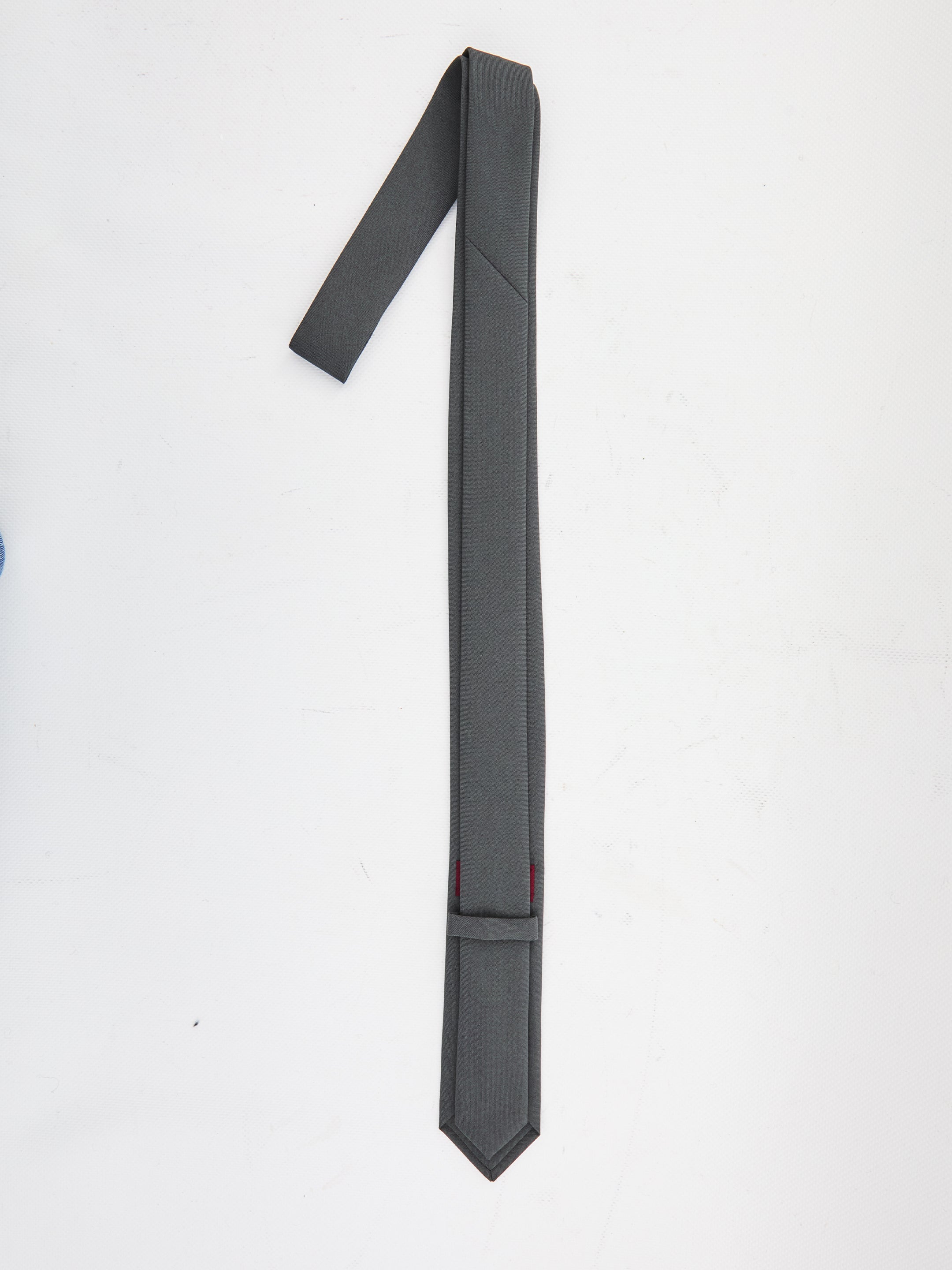 GUCCI Solid Color Slim Tie 148 x 5 cm