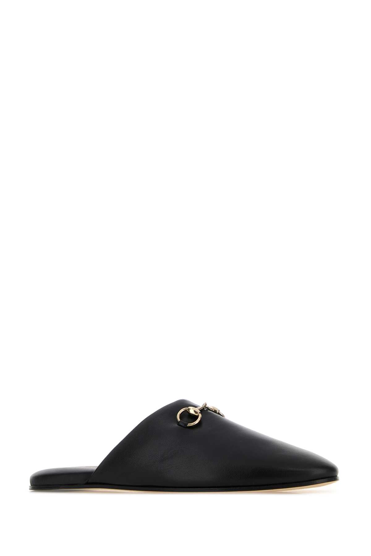 GUCCI Nappa Leather Slippers for Women