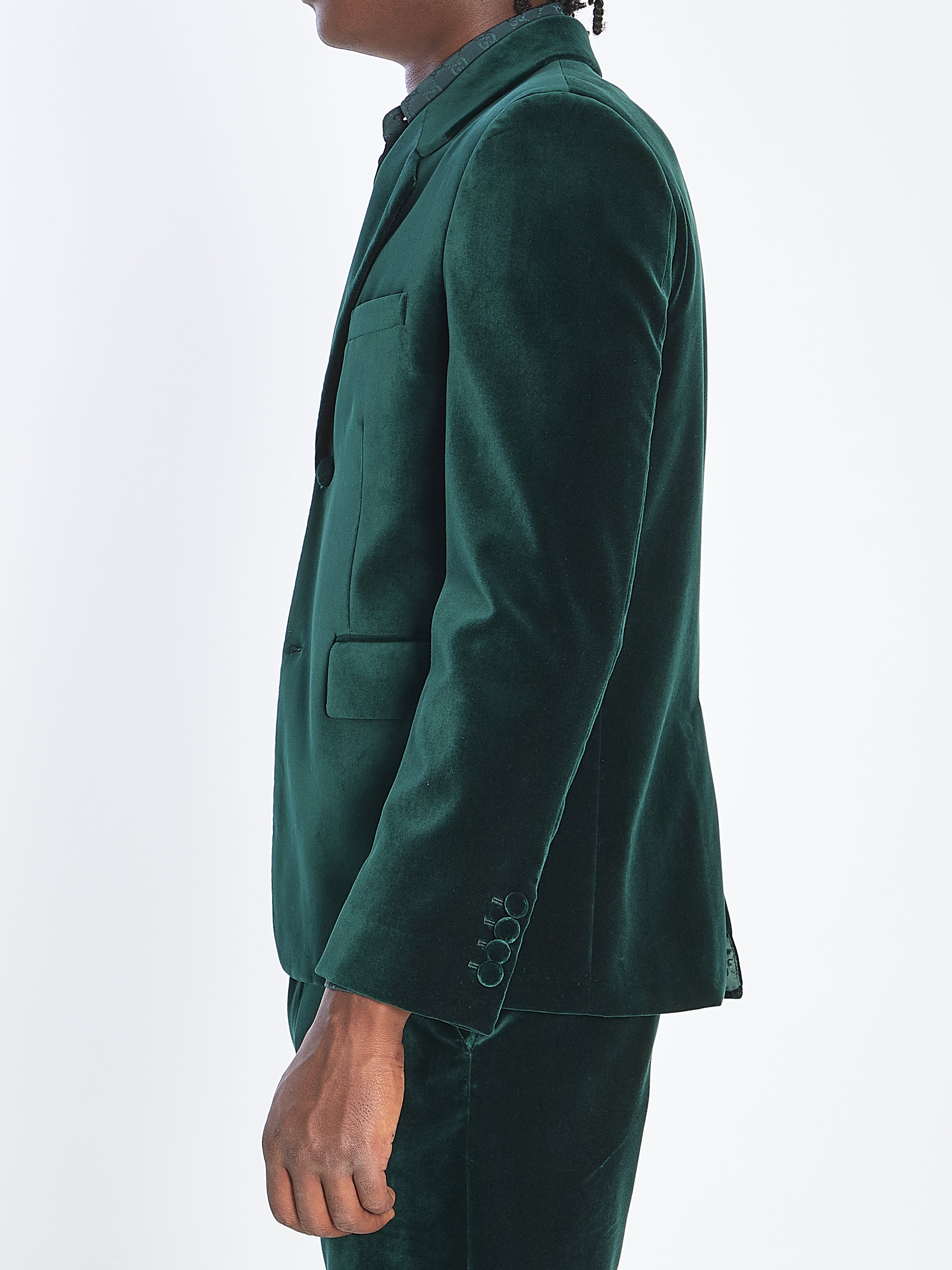 GUCCI Men's Velvet Jacket - Size 50 IT