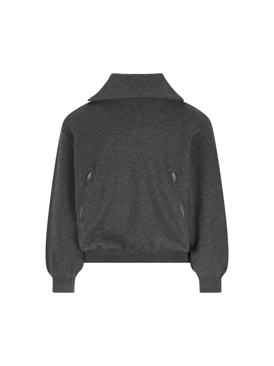 BALENCIAGA Wool Sweater with Back-to-Front Design