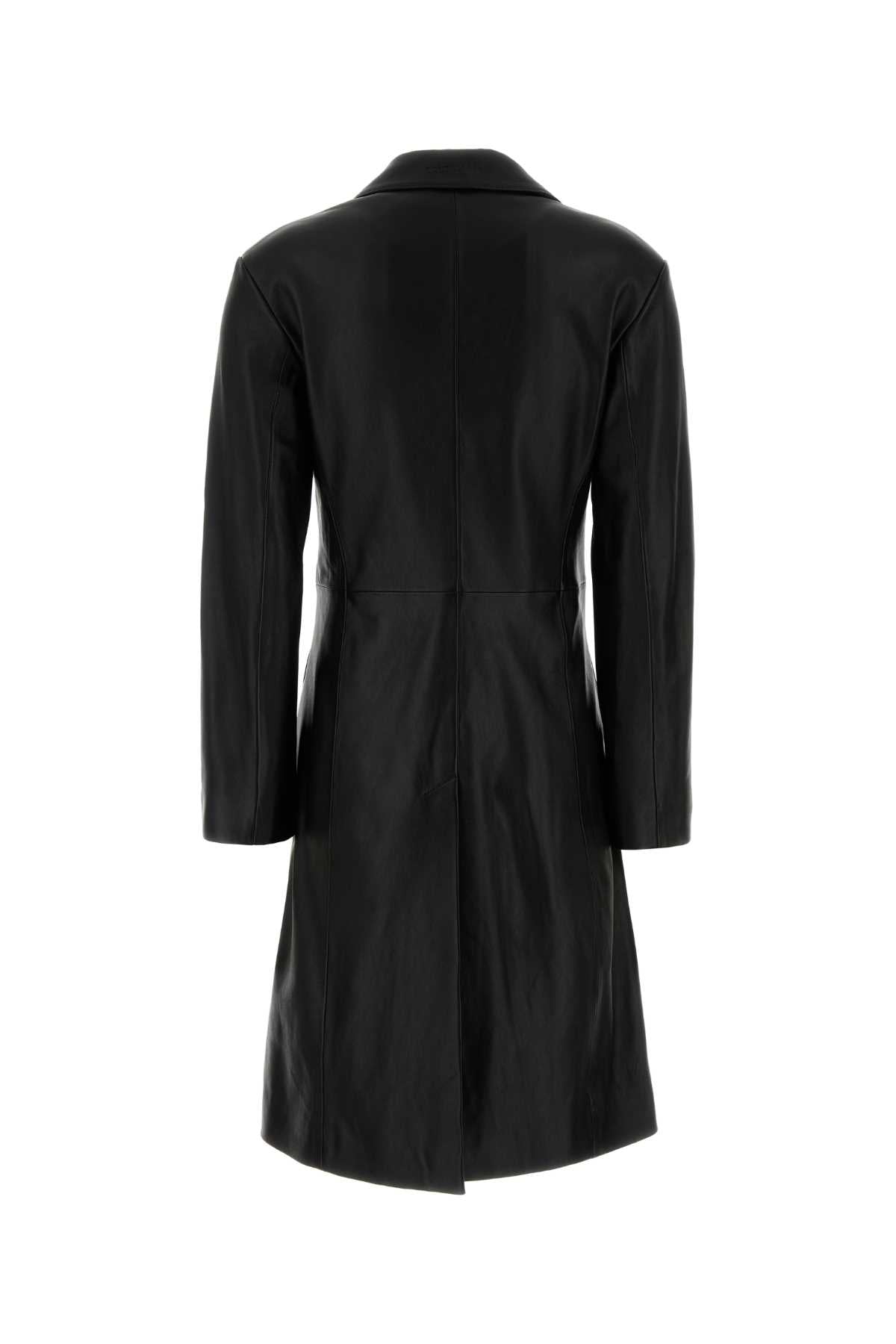 BALENCIAGA Fitted Leather Jacket for Women