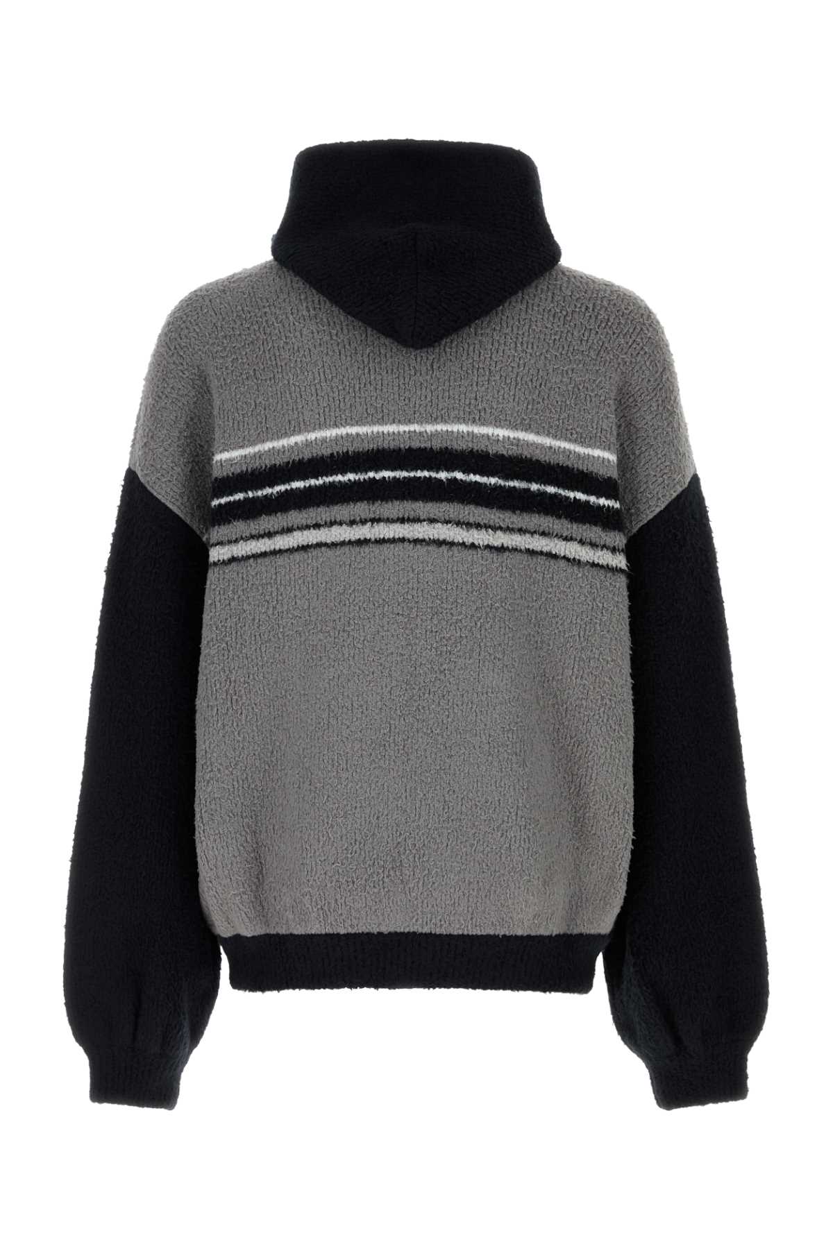 BALENCIAGA Oversized Cotton Blend Cardigan for Men