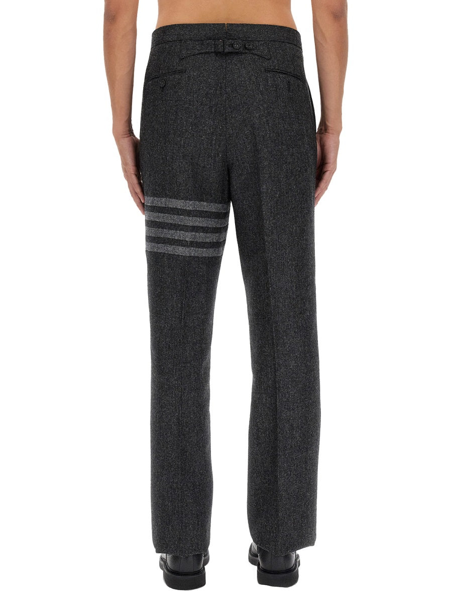 THOM BROWNE Tailored Wool Trousers - Size 3 JP