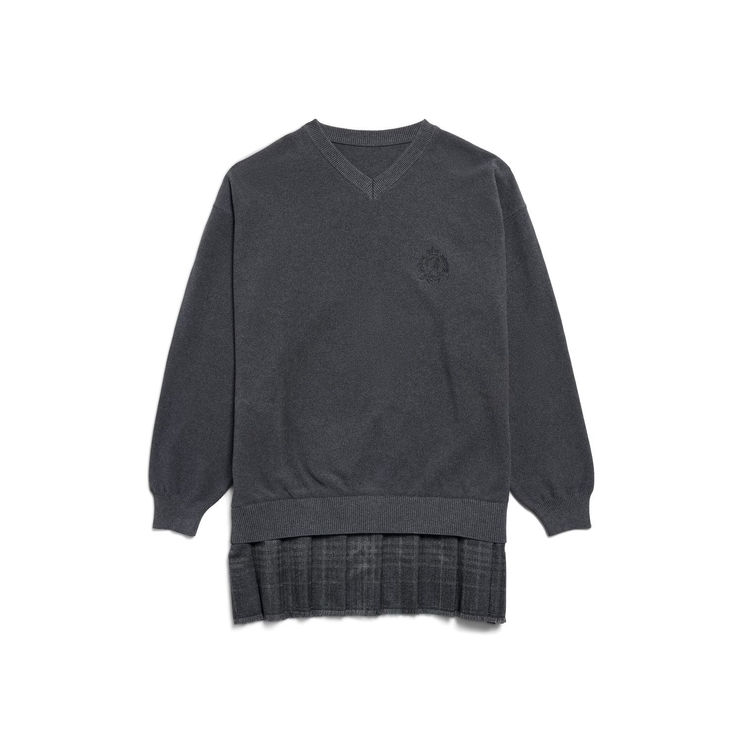 BALENCIAGA Layered Cotton T-Shirt Dress for Women