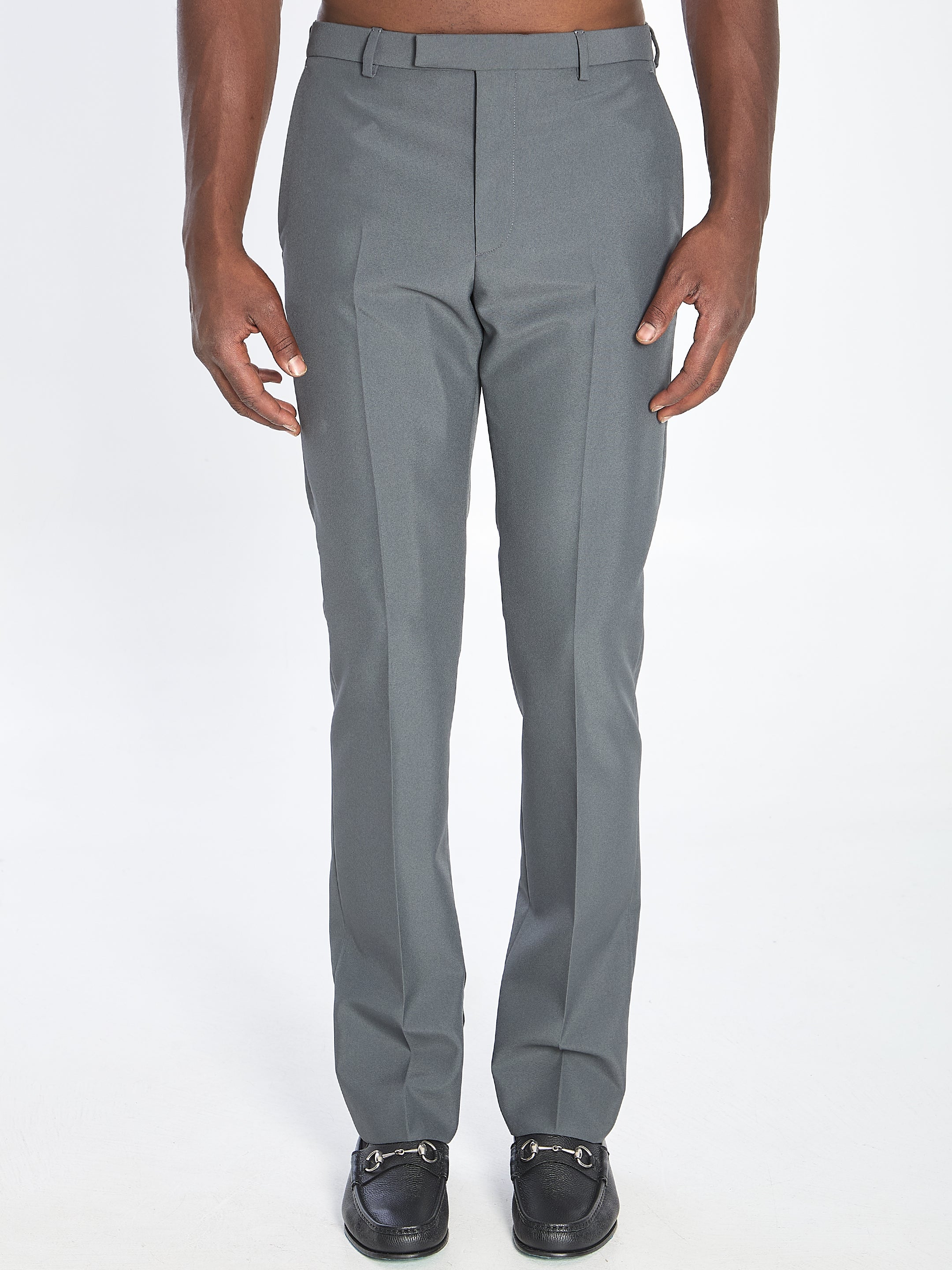 GUCCI Technical Fabric Trousers - Regular Fit Size 48