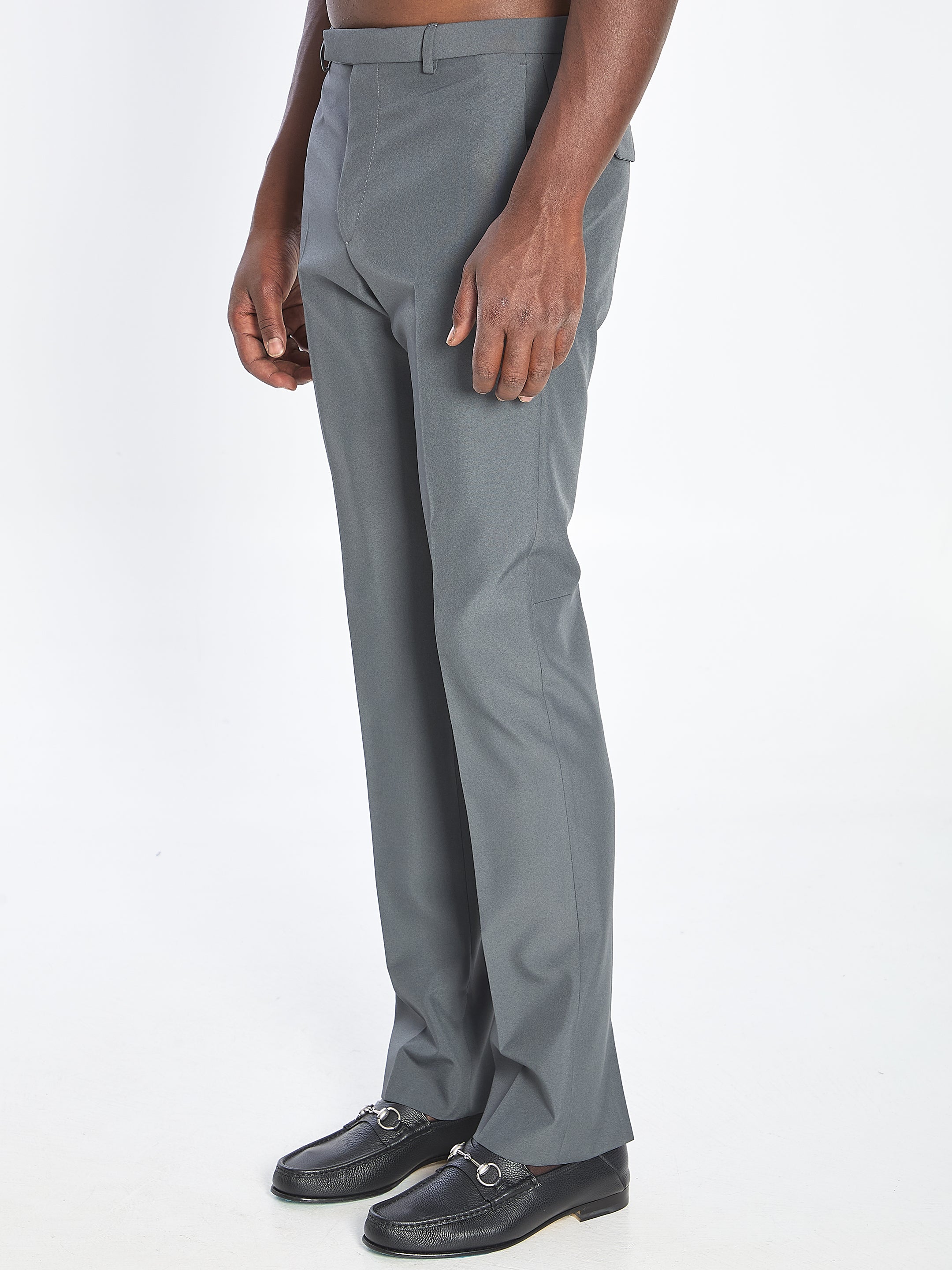 GUCCI Technical Fabric Trousers - Regular Fit Size 48