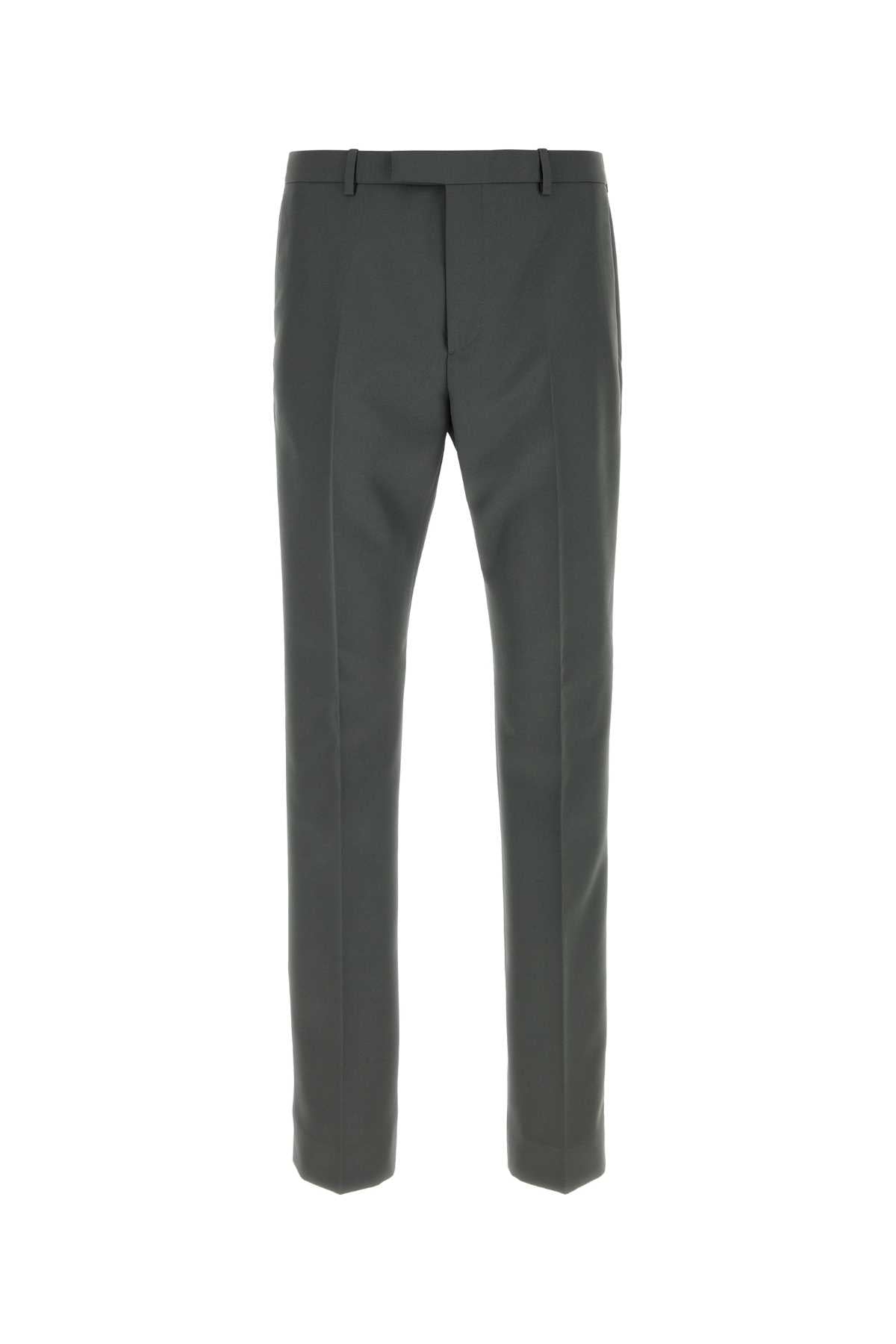 GUCCI Graphite Panama Trousers for Men - FW25
