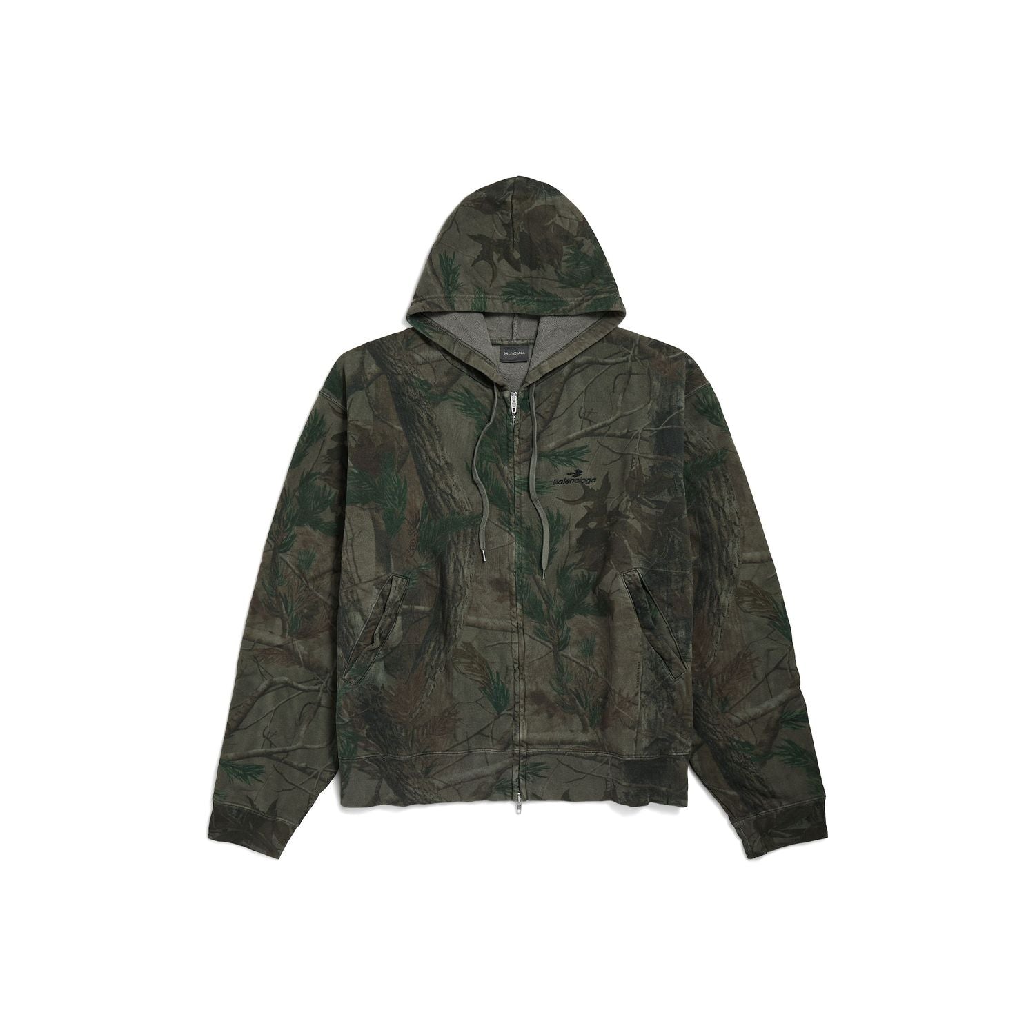 BALENCIAGA Oversized Zip Hoodie - FW25 Edition