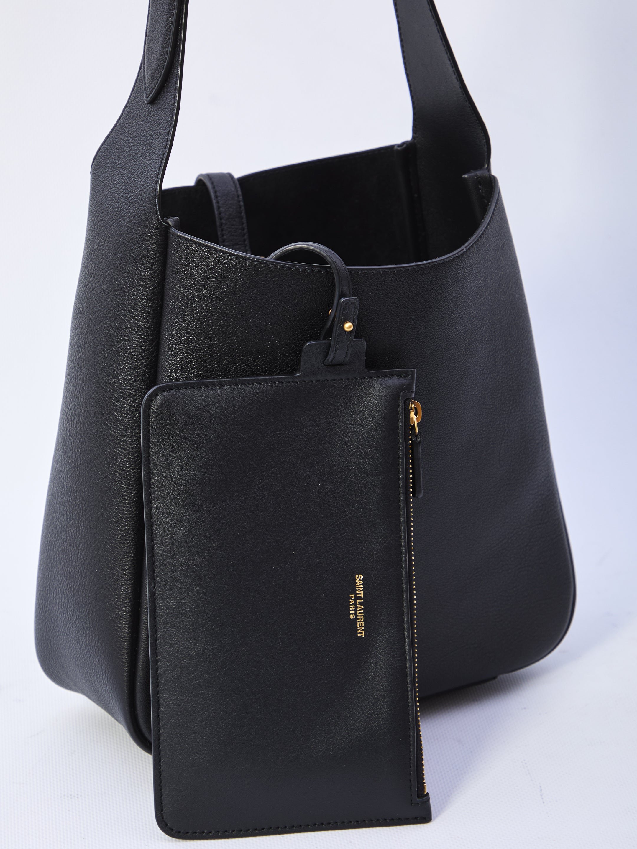 SAINT LAURENT Mini Handbag with Pouch