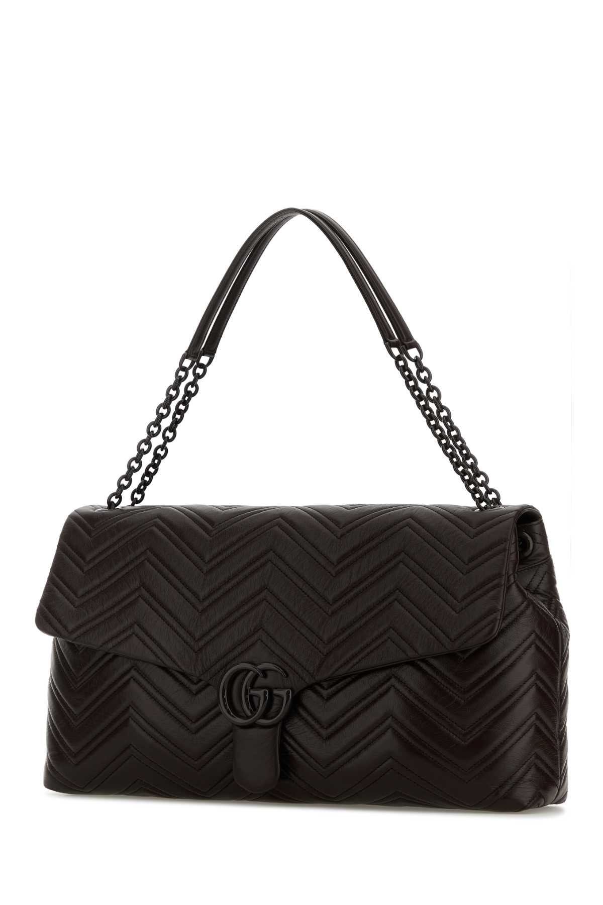 GUCCI Maxi GG Marmont Shoulder Handbag