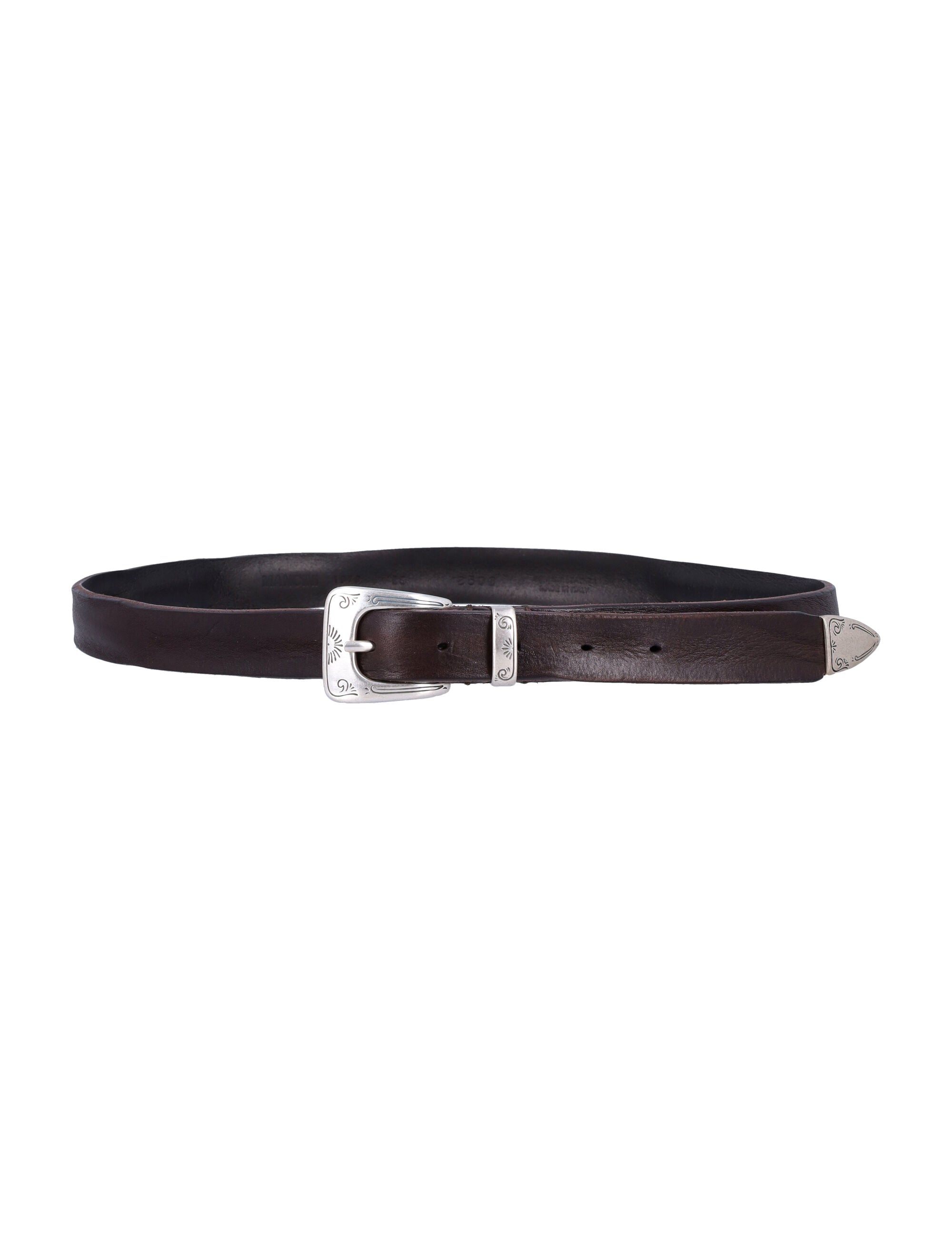 MANCINI 1979 William Leather Belt - 2.5 cm Width