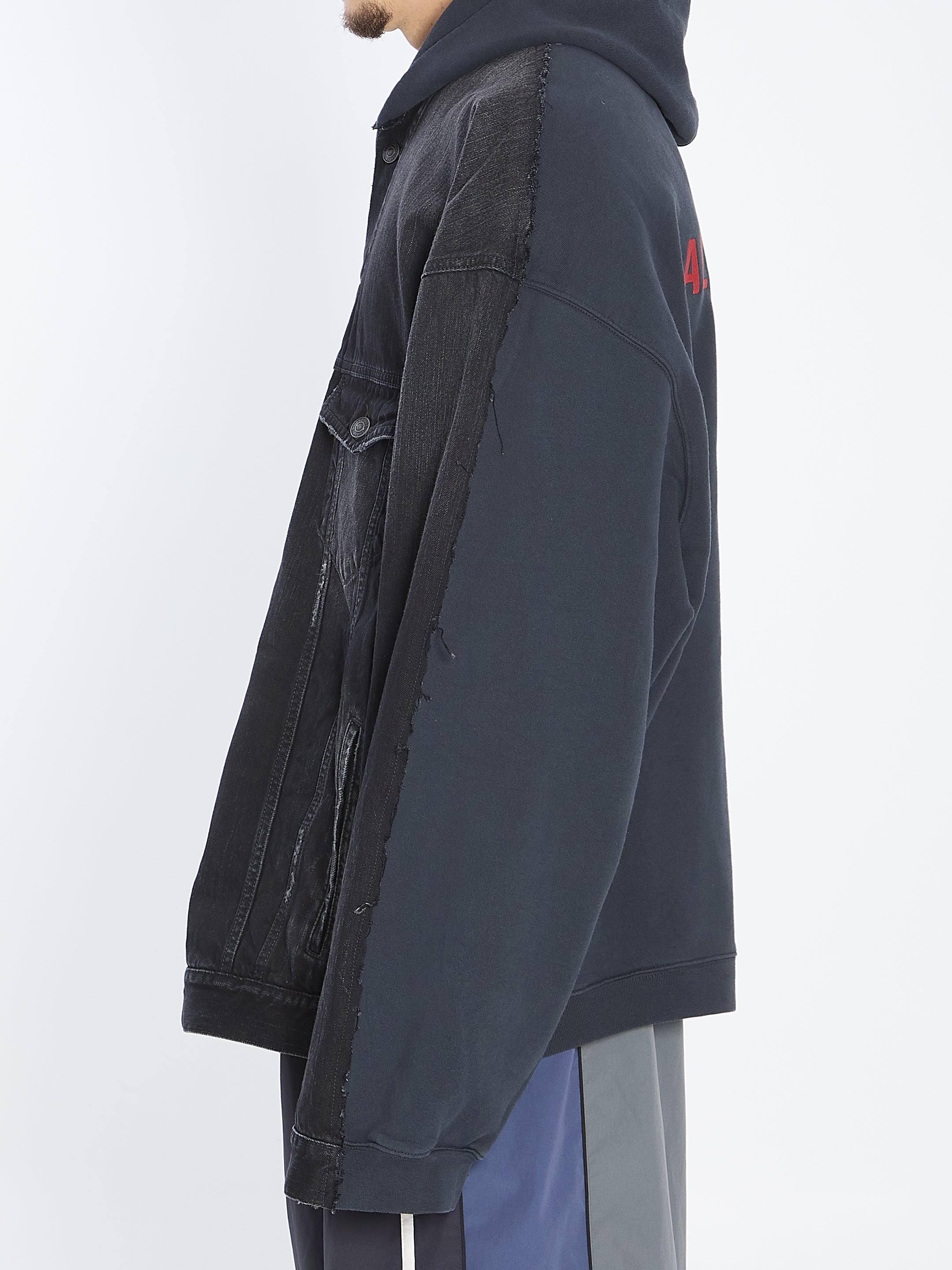 BALENCIAGA Oversized Layered Jacket - Extra Oversized Fit