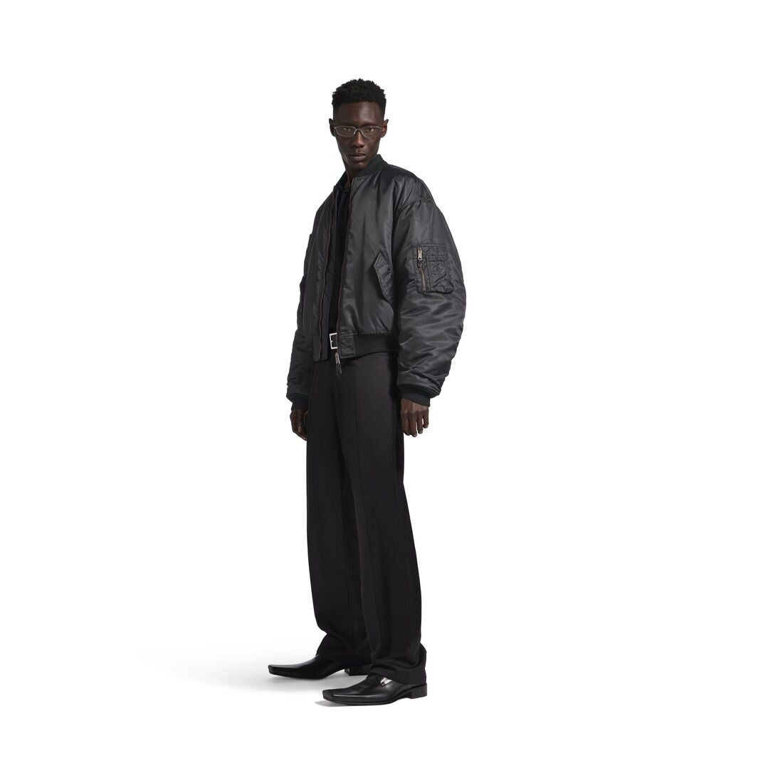 BALENCIAGA Standard Bomber Jacket for Men - Fall Winter 2025