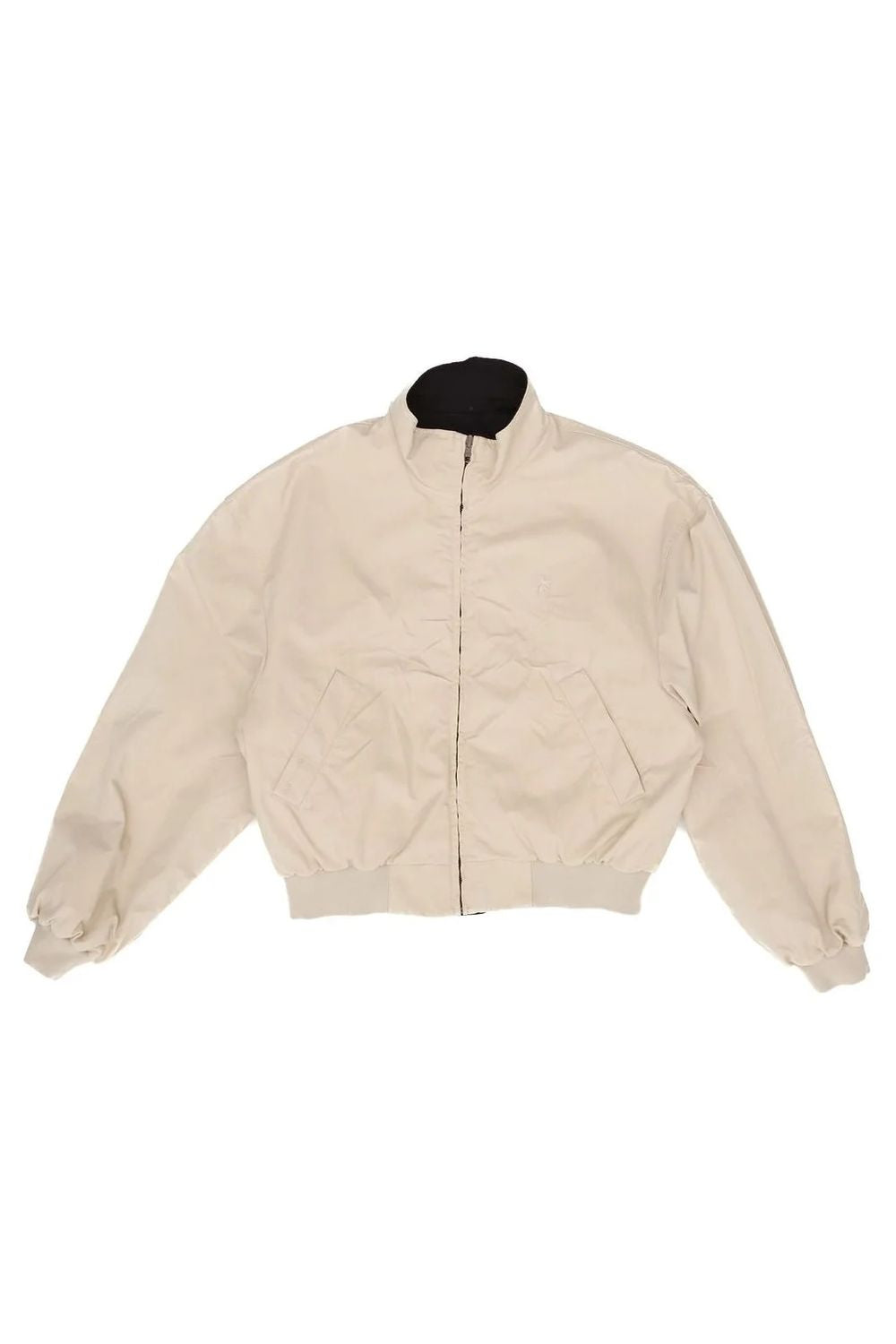 BALENCIAGA Men's Reversible Cotton Blend Bomber Jacket