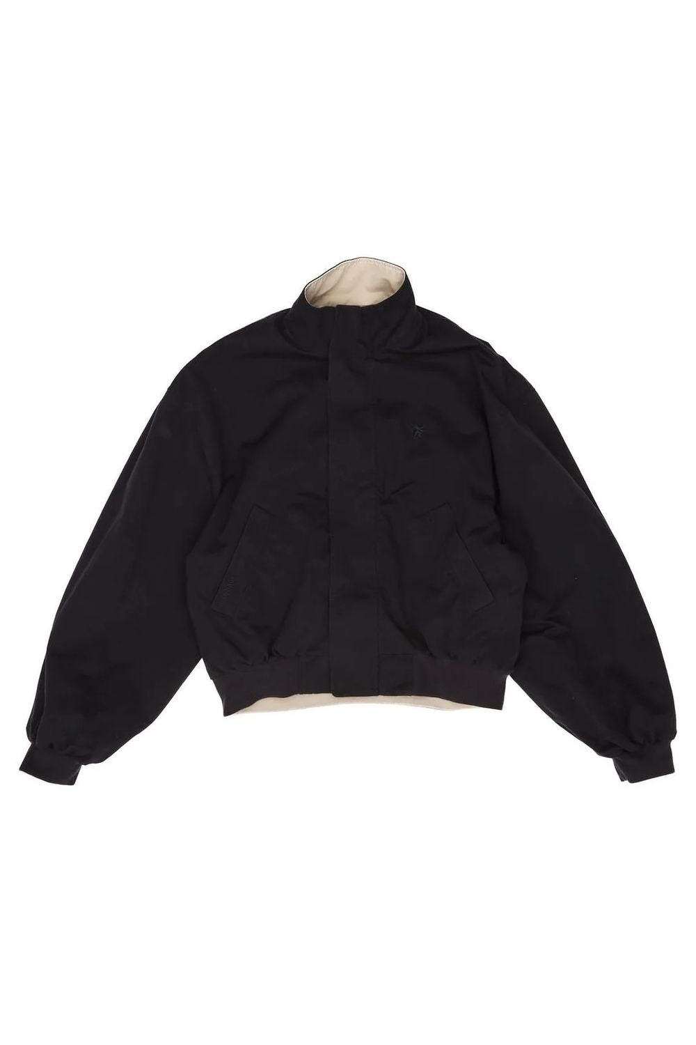BALENCIAGA Men's Reversible Cotton Blend Bomber Jacket