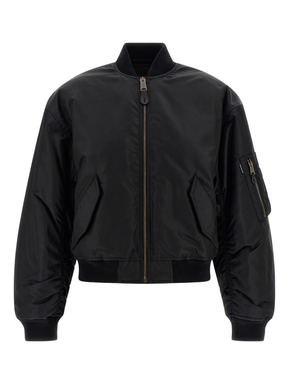 BALENCIAGA Padded Nylon Bomber Jacket for Women