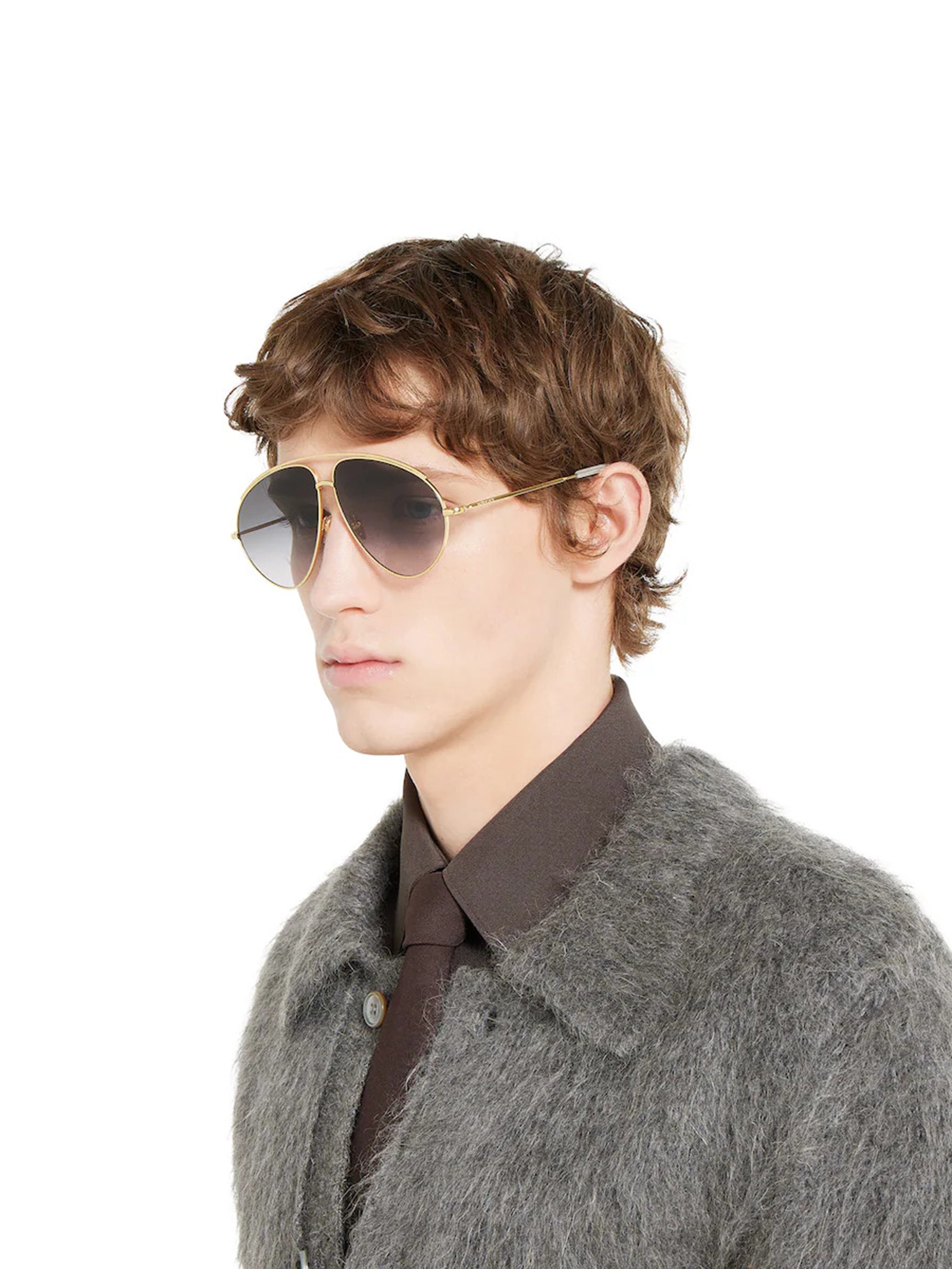 GUCCI Aviator Frame Sunglasses for Women