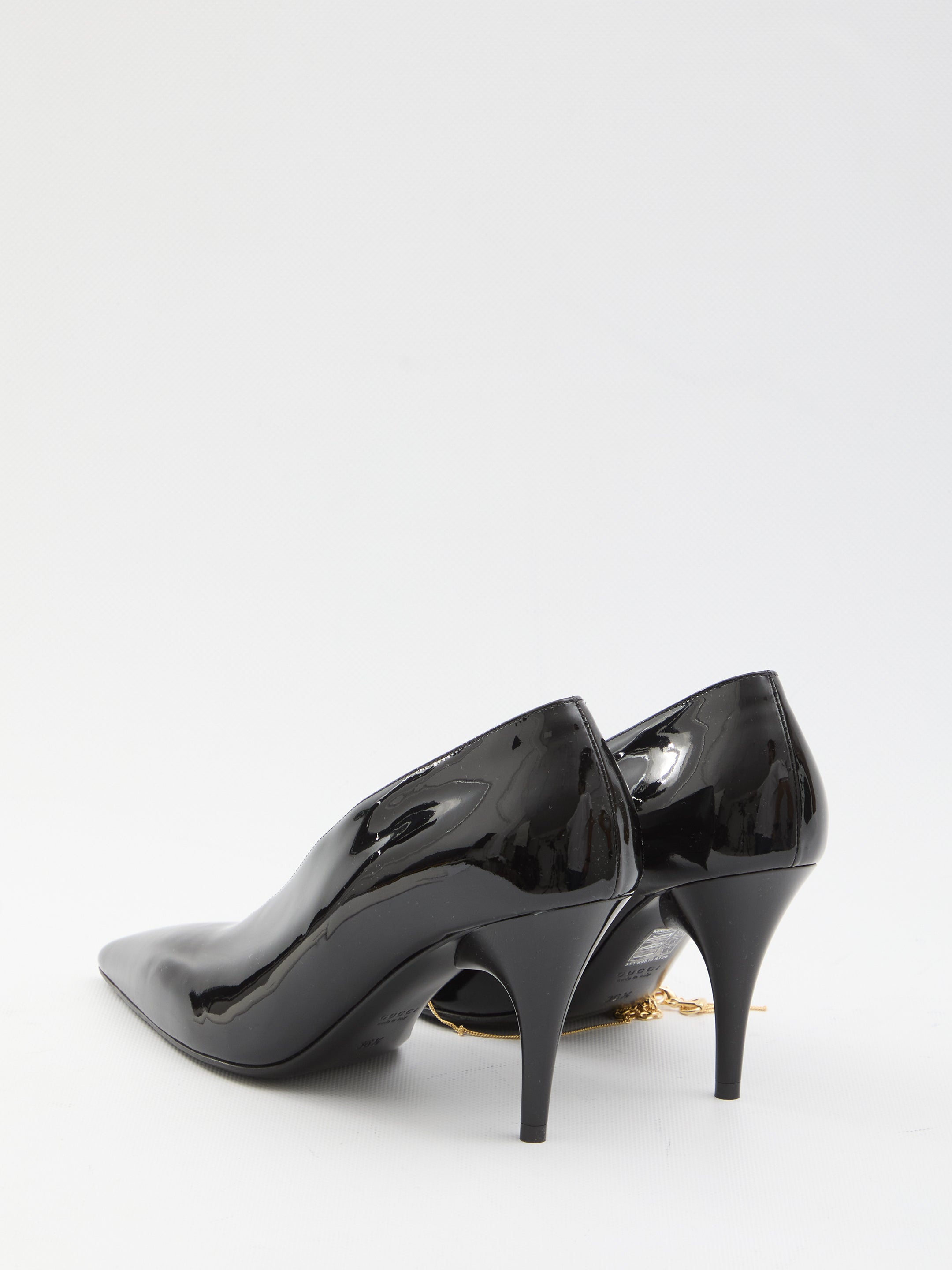 GUCCI Jewel-Detail Sabot 97 (8.5 cm Heel)