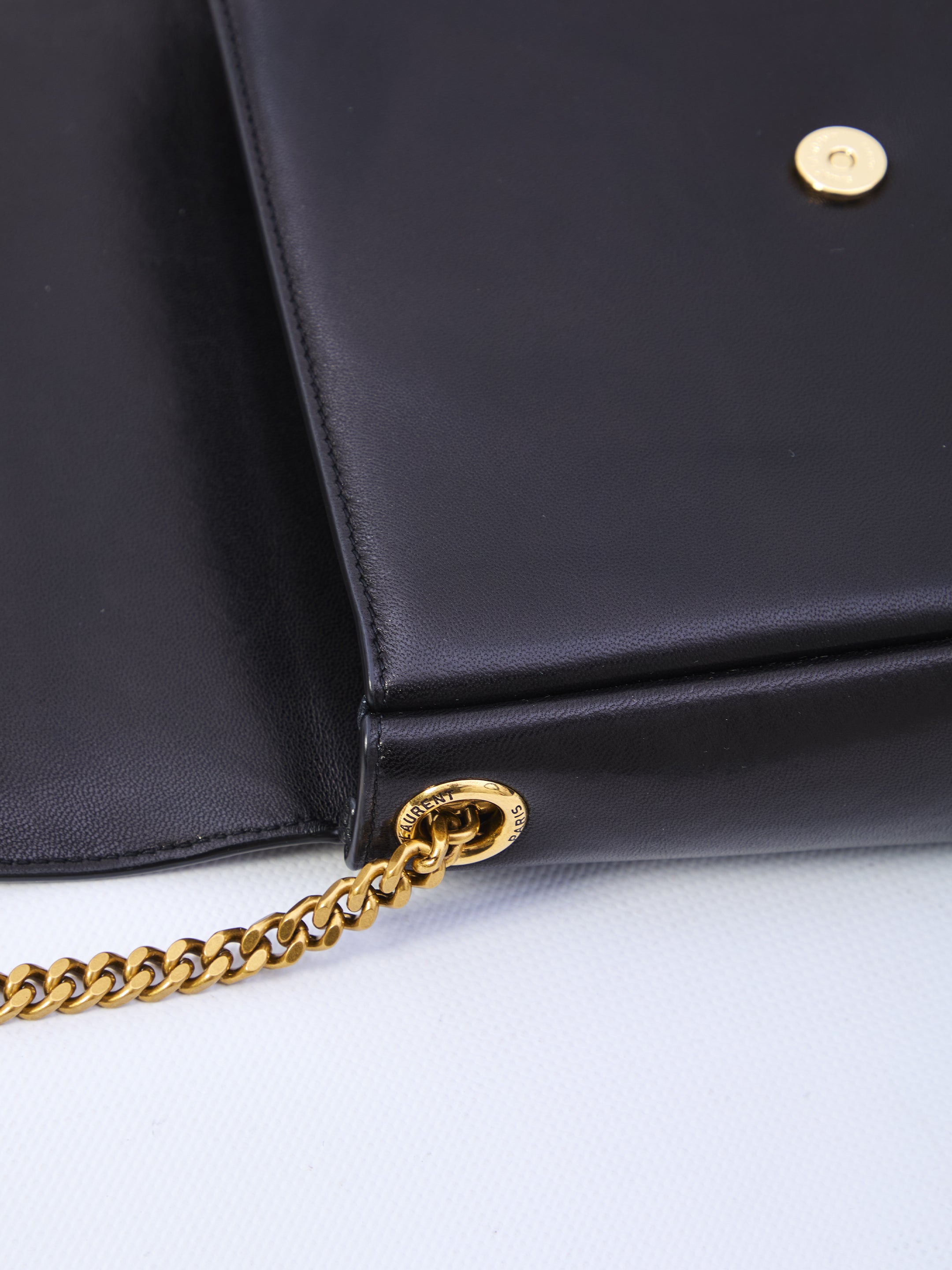 SAINT LAURENT Mini Cross-Body Handbag 20 x 15.5 x 5.5 cm